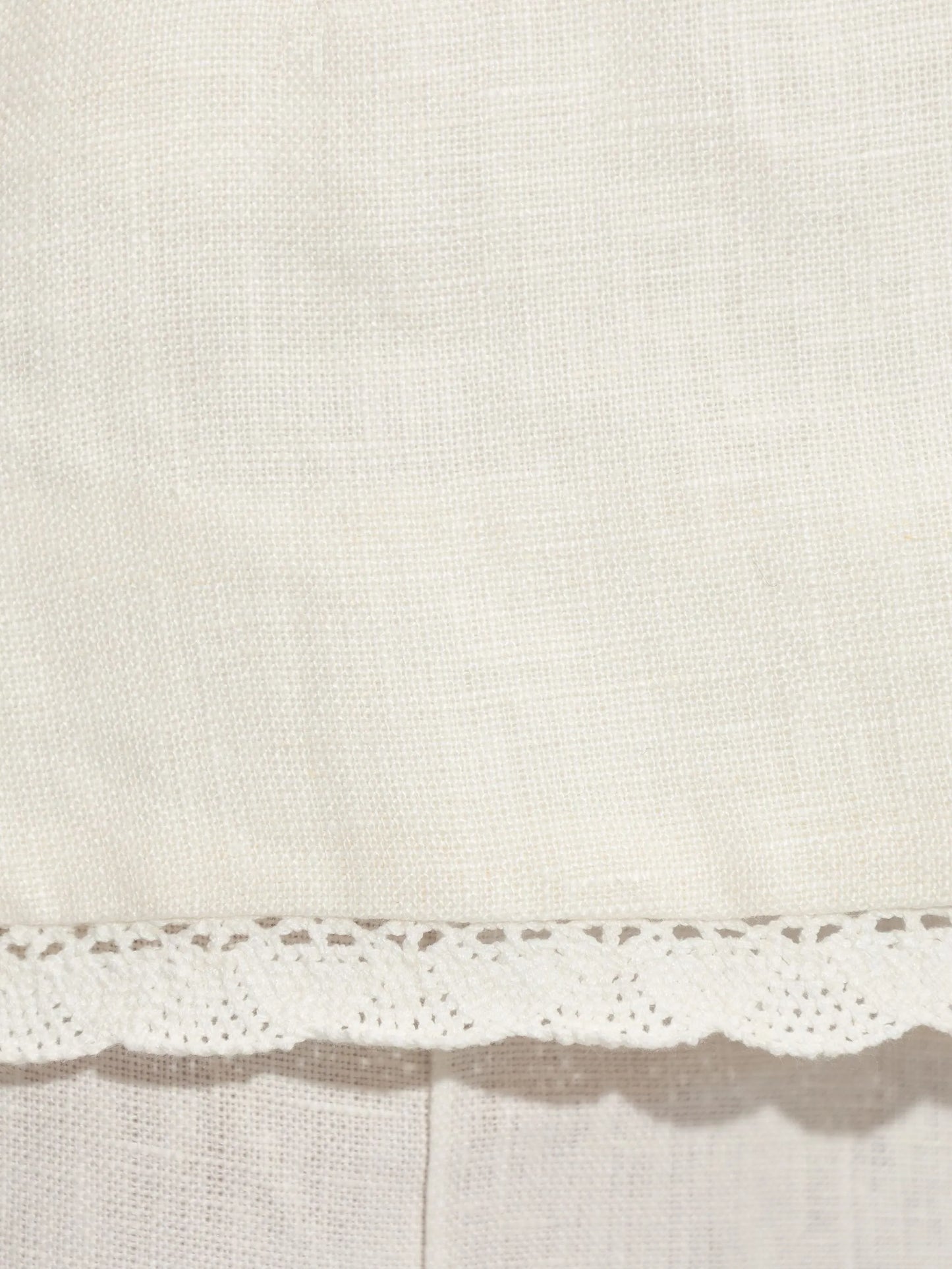 Effi lace-trim top
