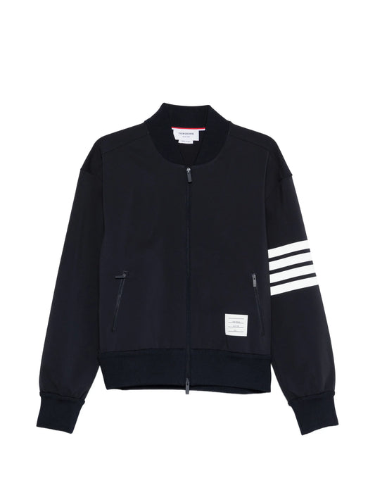 reflective 4-bar bomber jacker