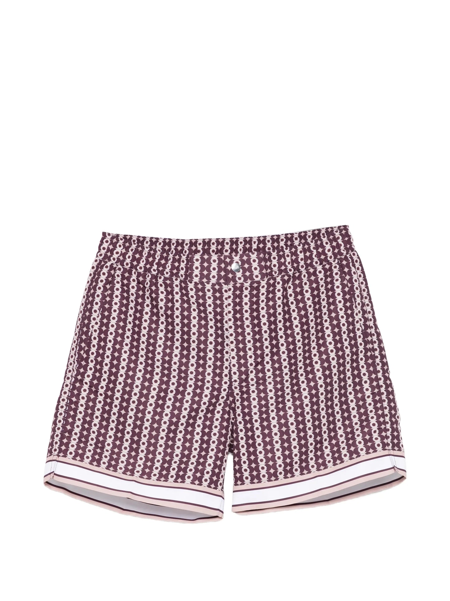 printed swim shorts