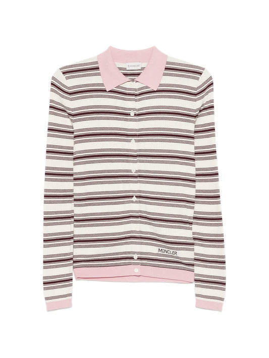 striped polo top