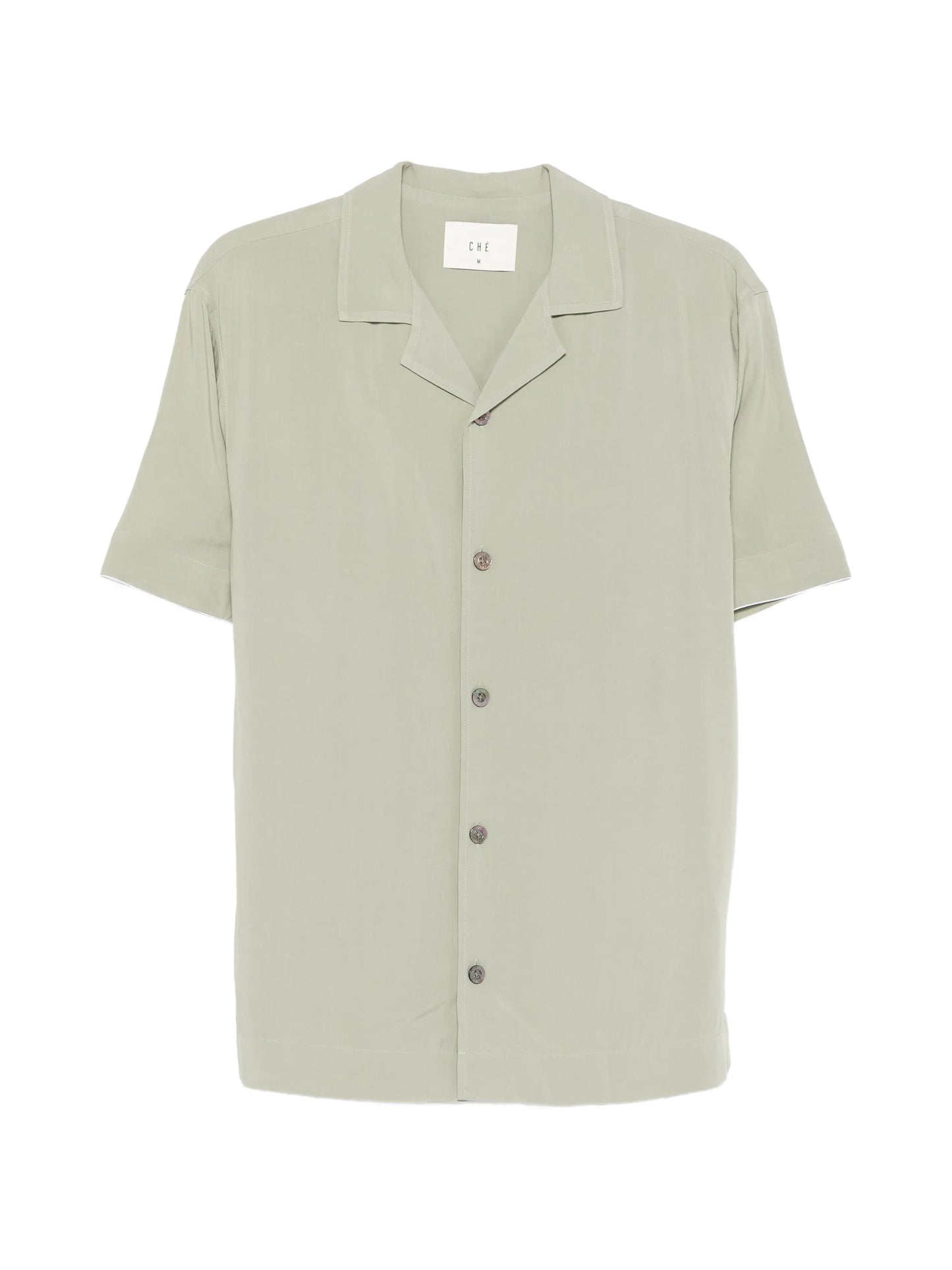 buttoned short-sleeve shirt