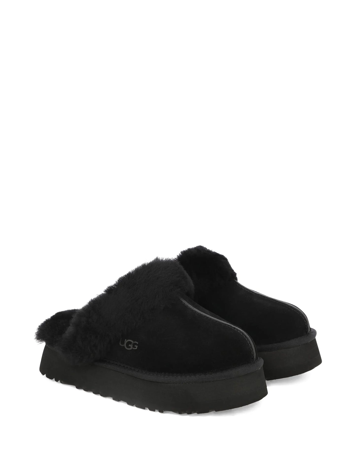 Disquette suede mules