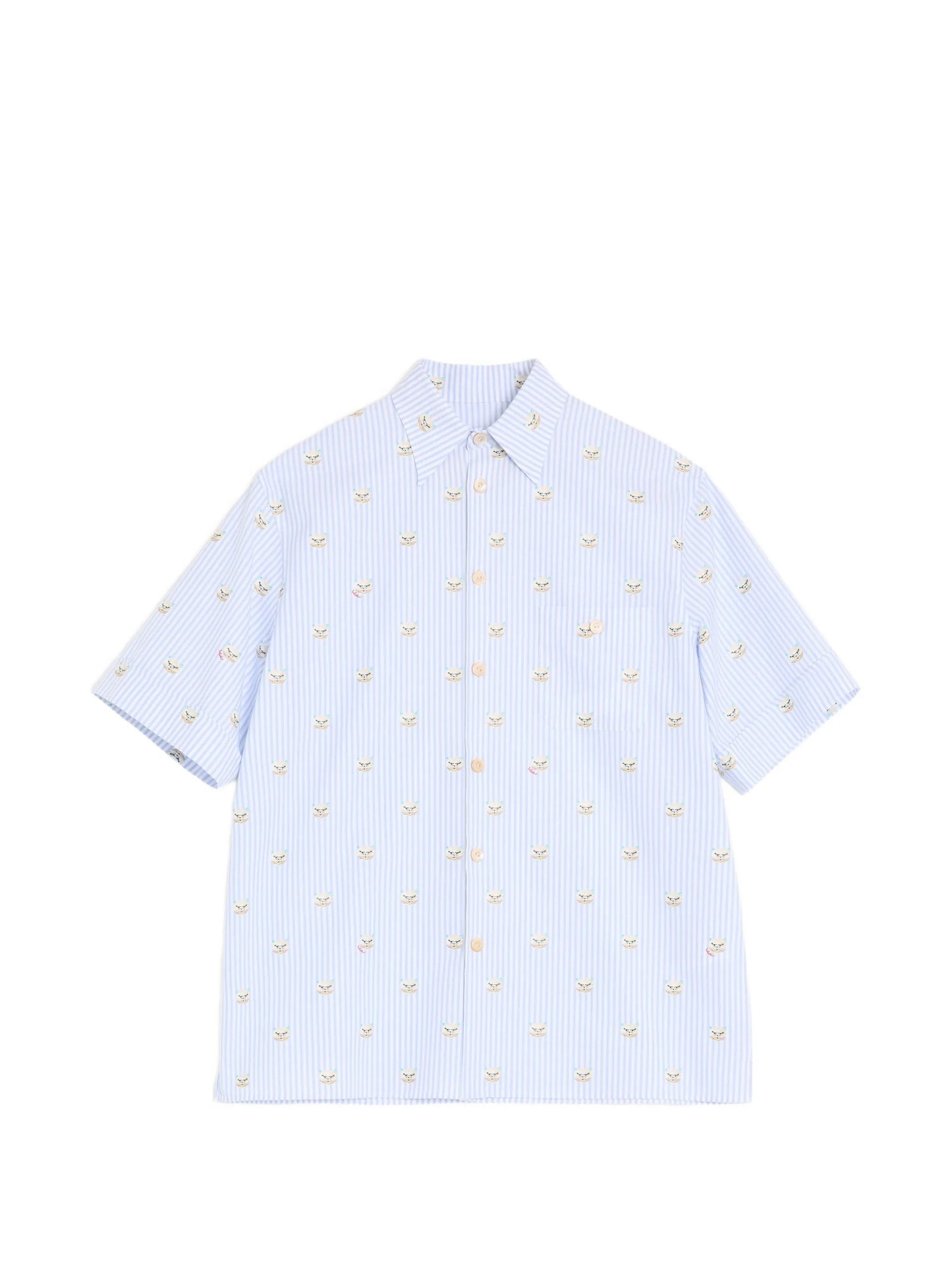 Le Chat De La Maison-print shirt