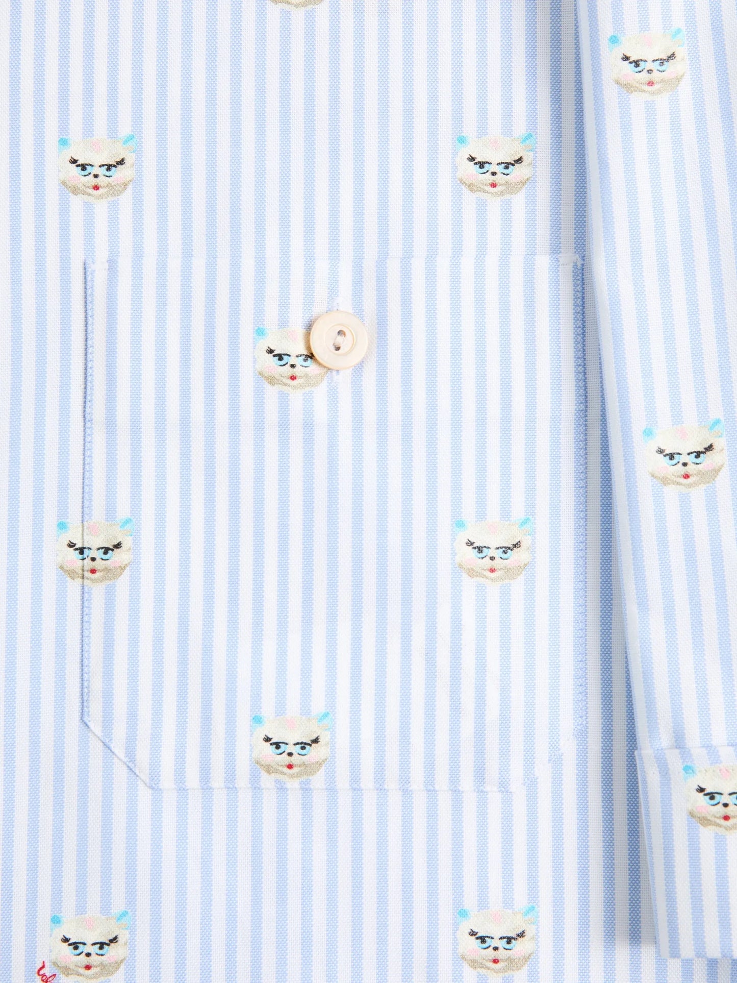 Le Chat De La Maison-print shirt