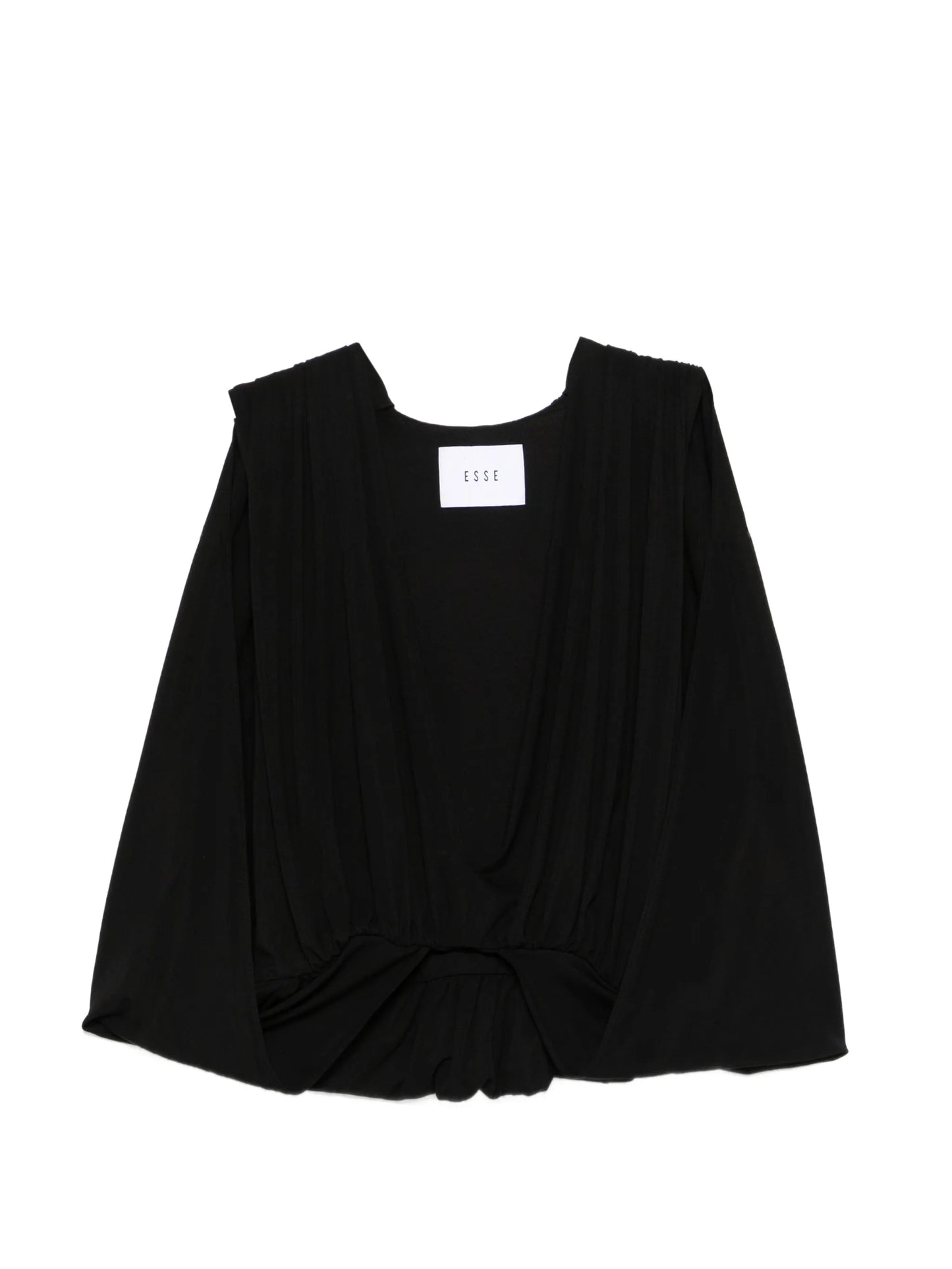 Solina gathered cape top