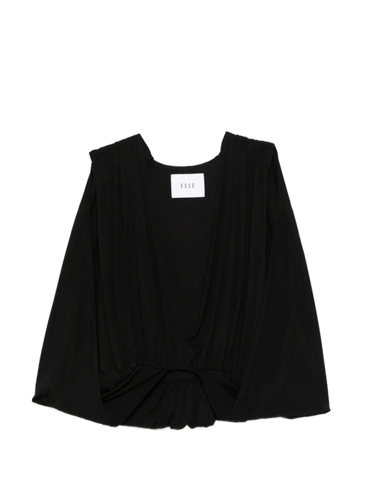 Solina gathered cape top