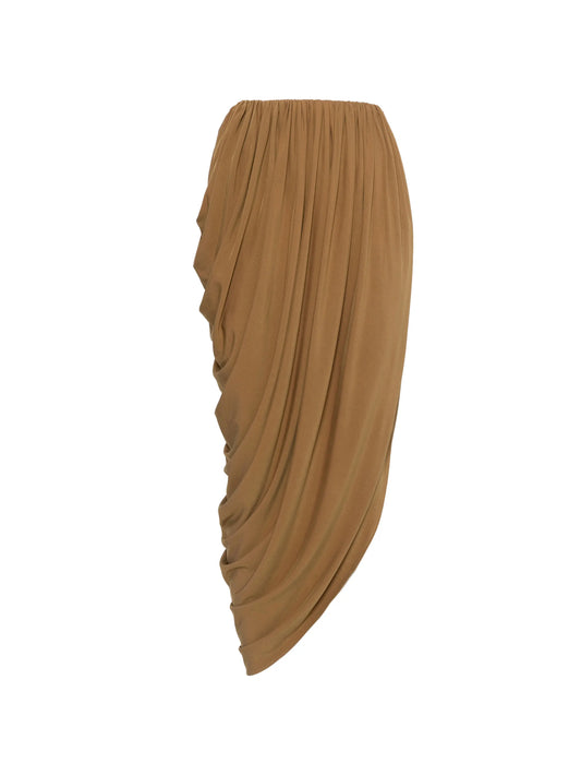 Solina draped skirt
