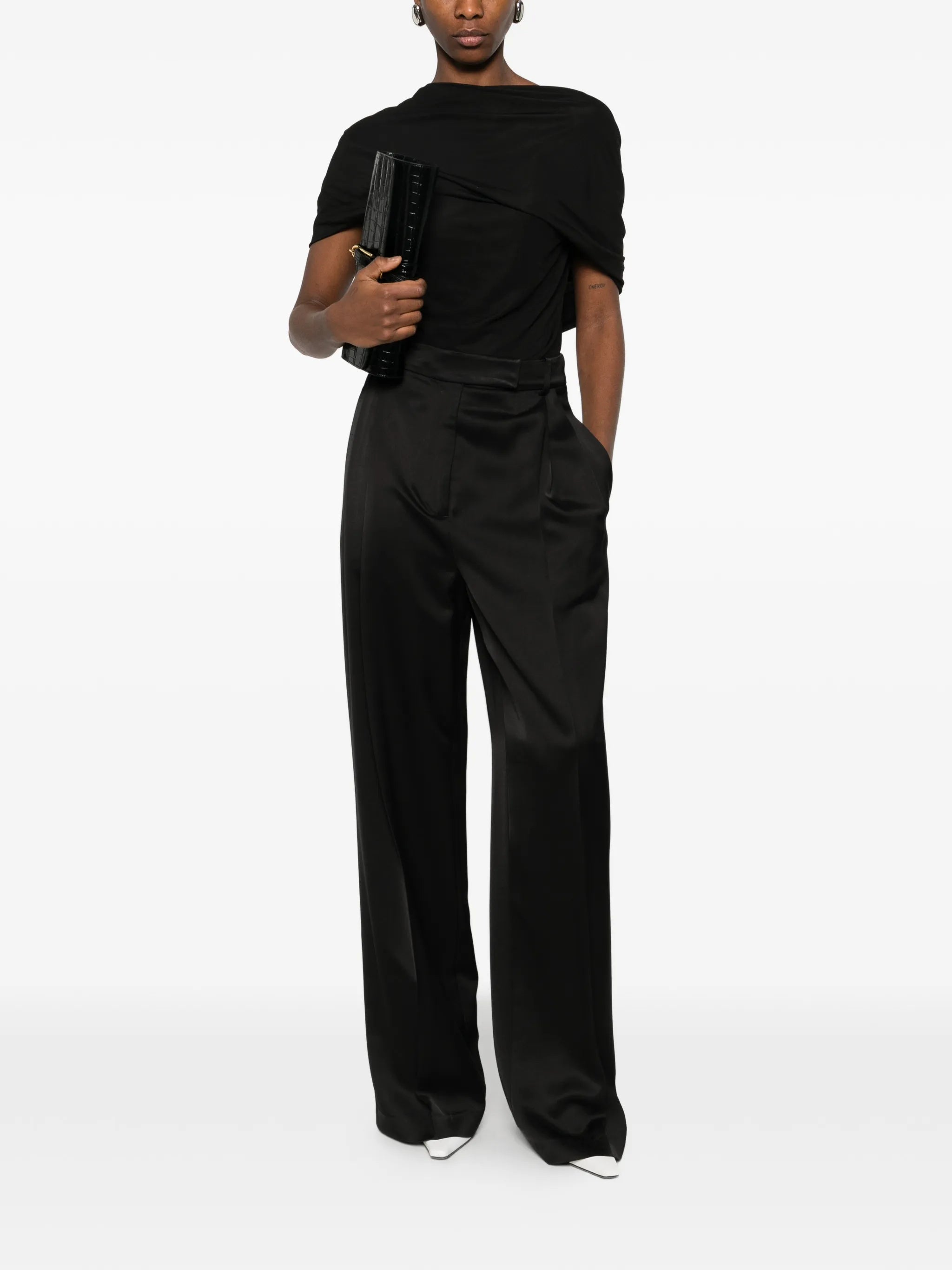 Solina black blouse