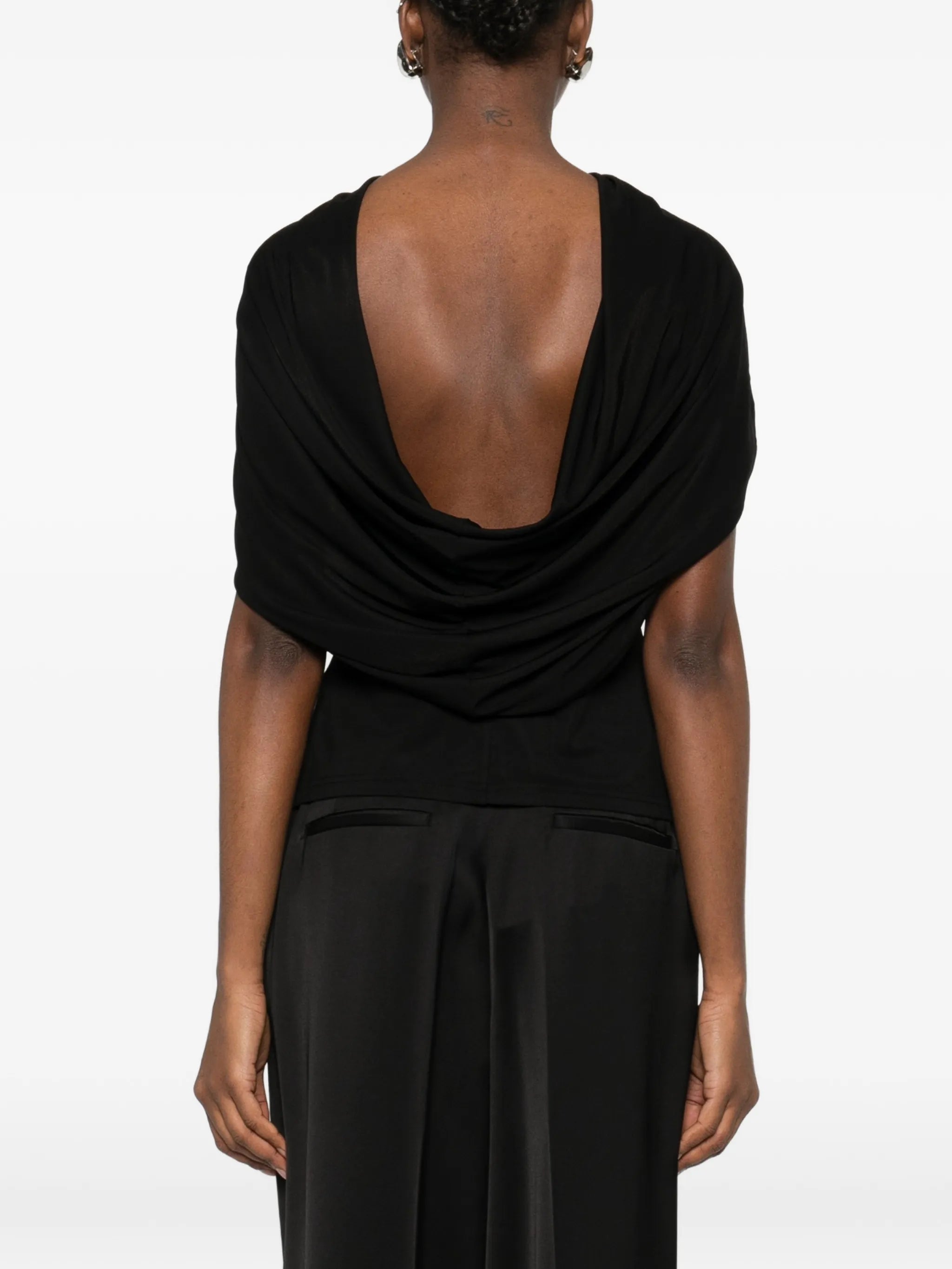 Solina black blouse