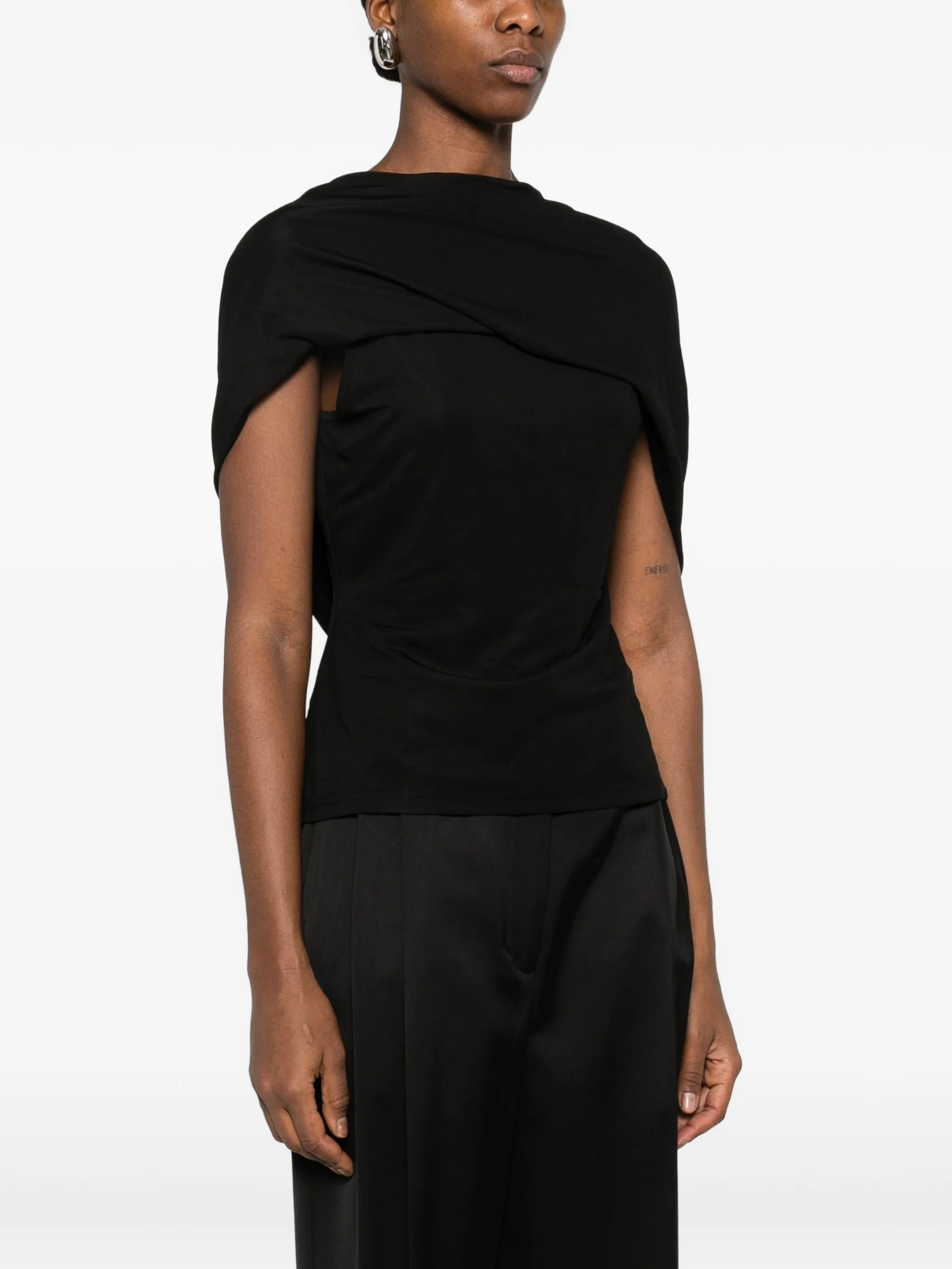 Solina black blouse
