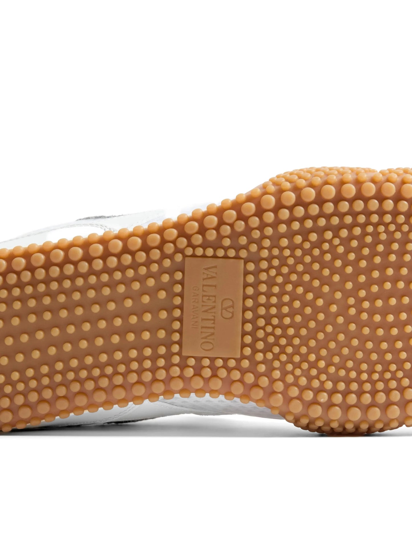 Amphibia sneakers in rubberized calfskin and split leather