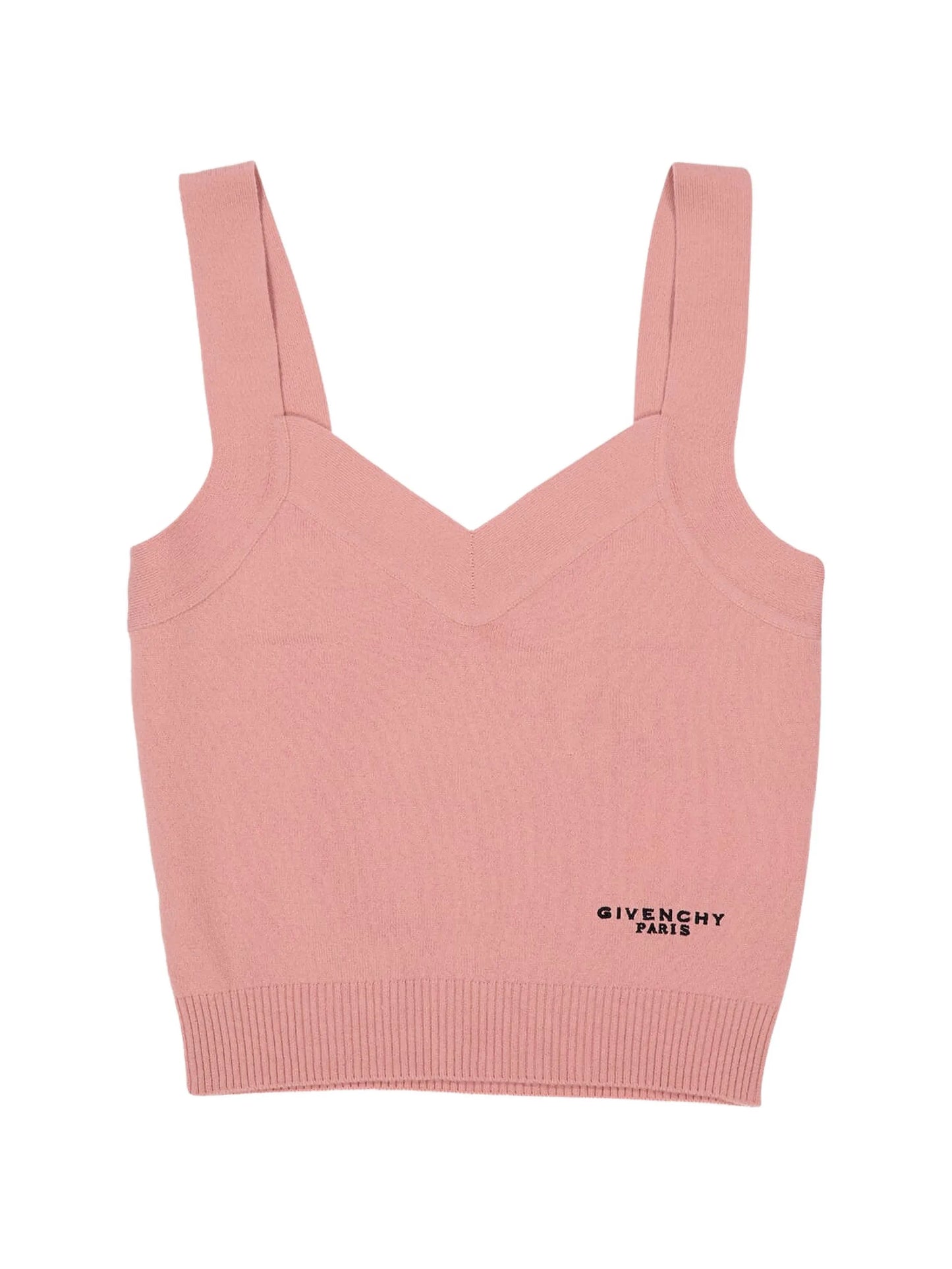 V-neck sleeveless top