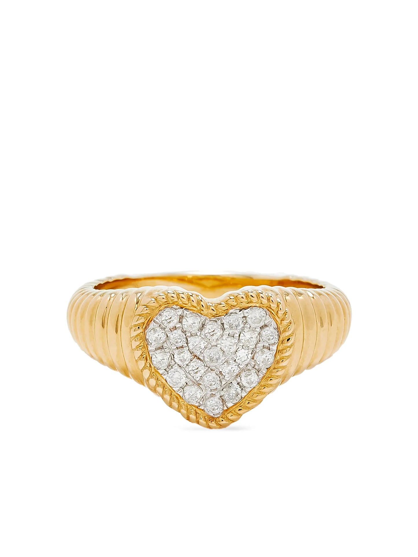baby Heart diamond ring