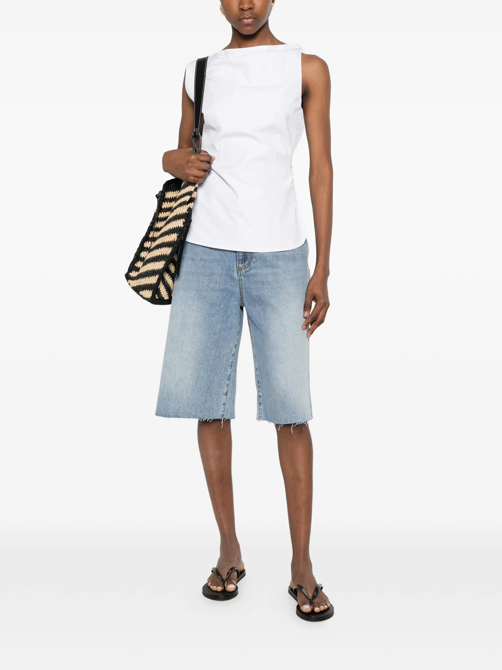 open-back crushed top