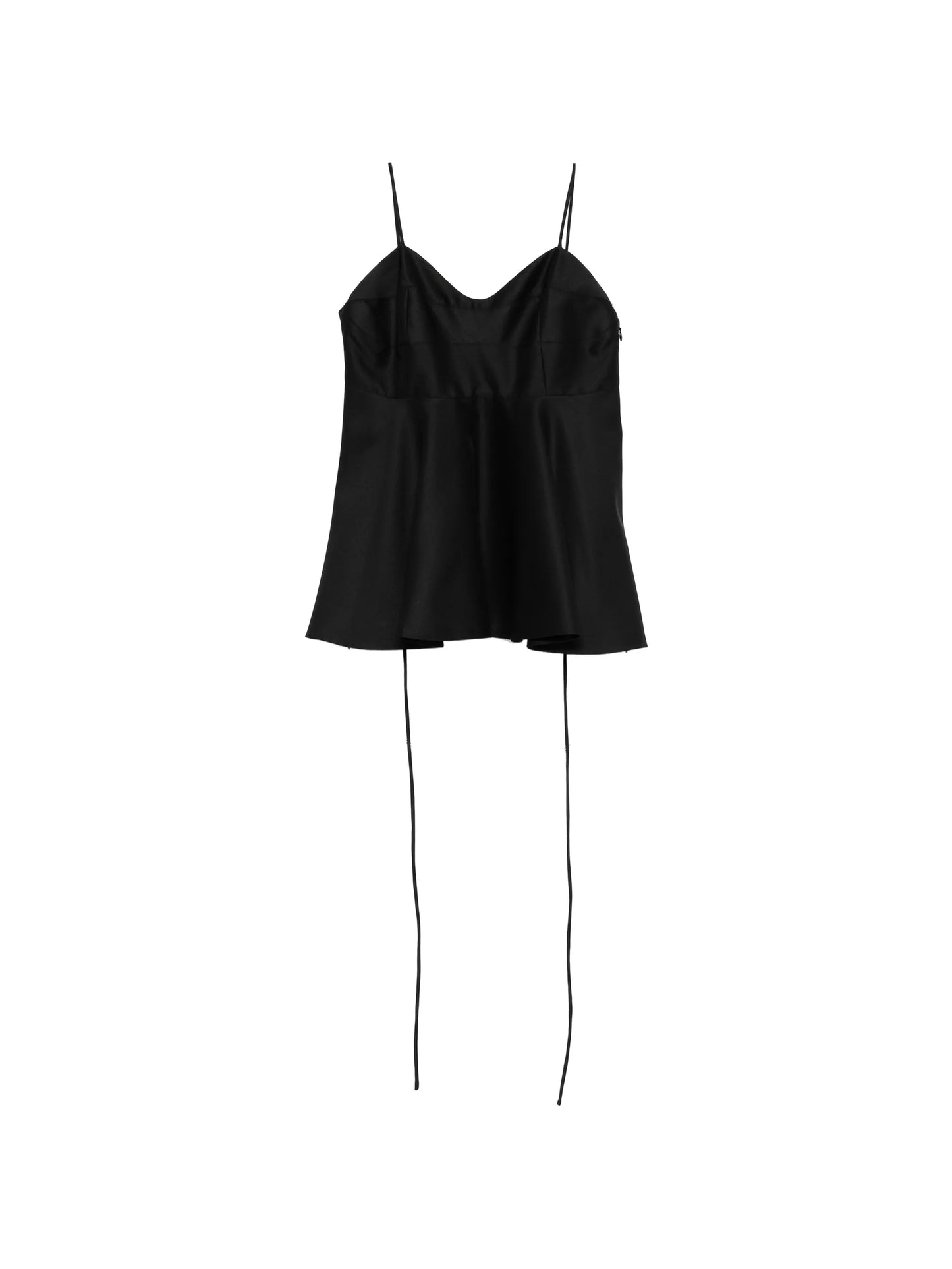 bustier peplum top