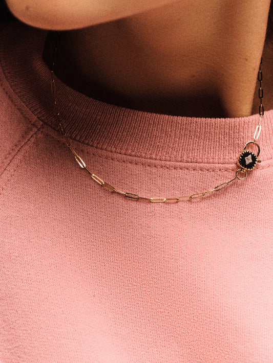 Ginger diamond necklace