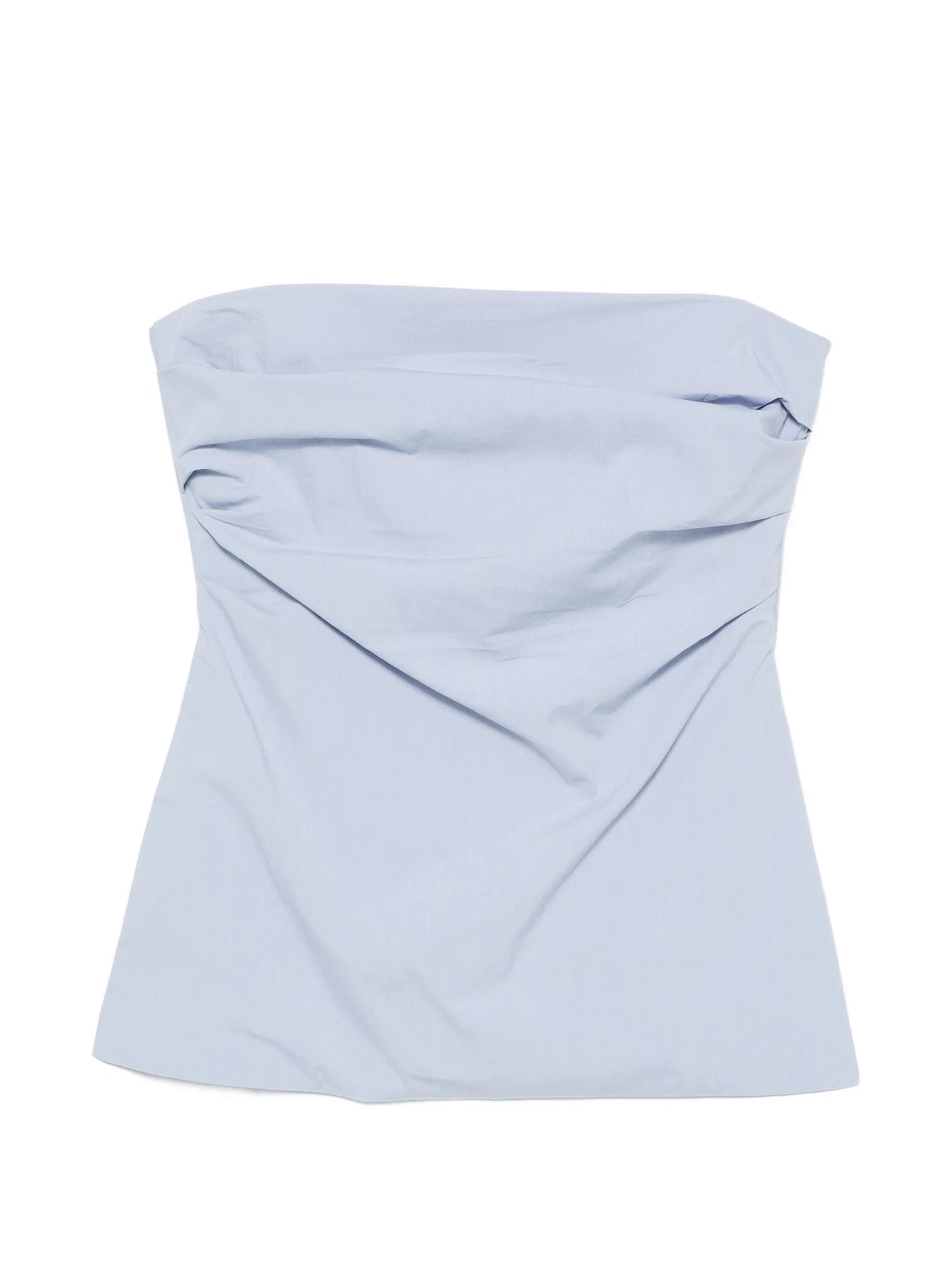 strapless tie-back top