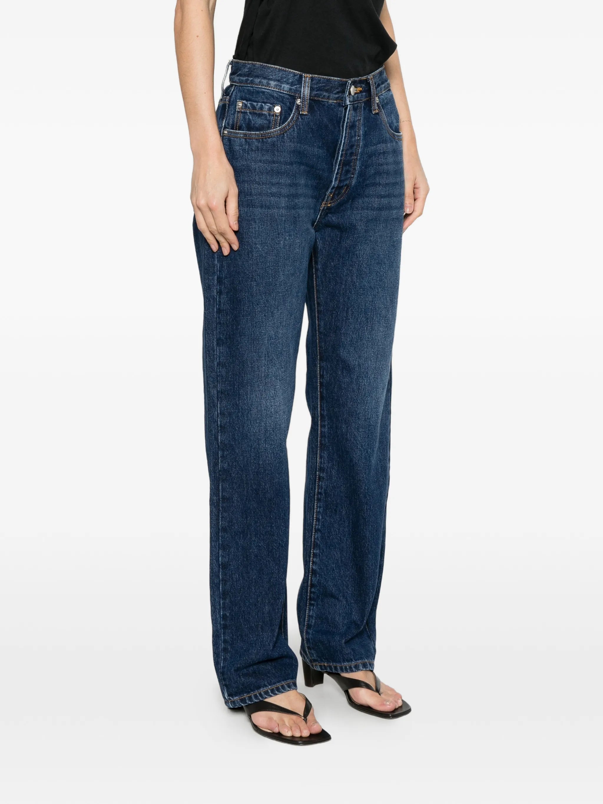 90s straight-leg jeans