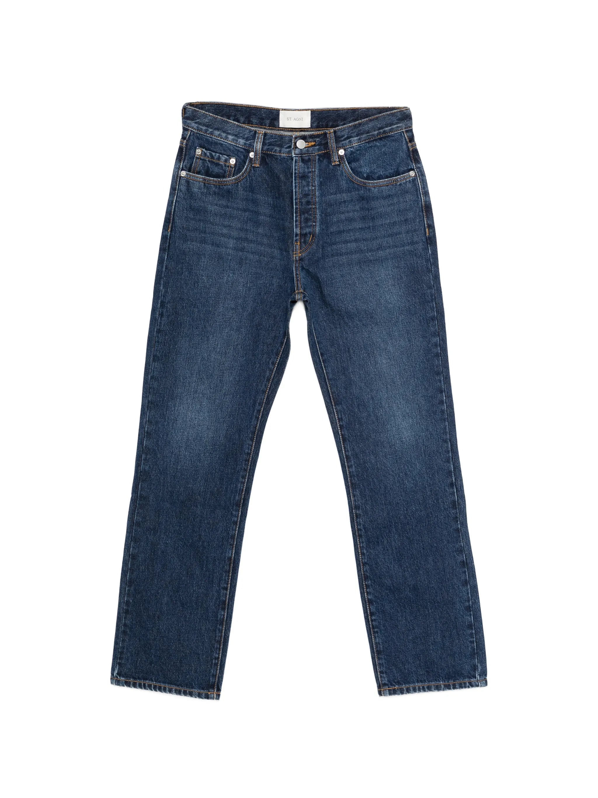 90s straight-leg jeans