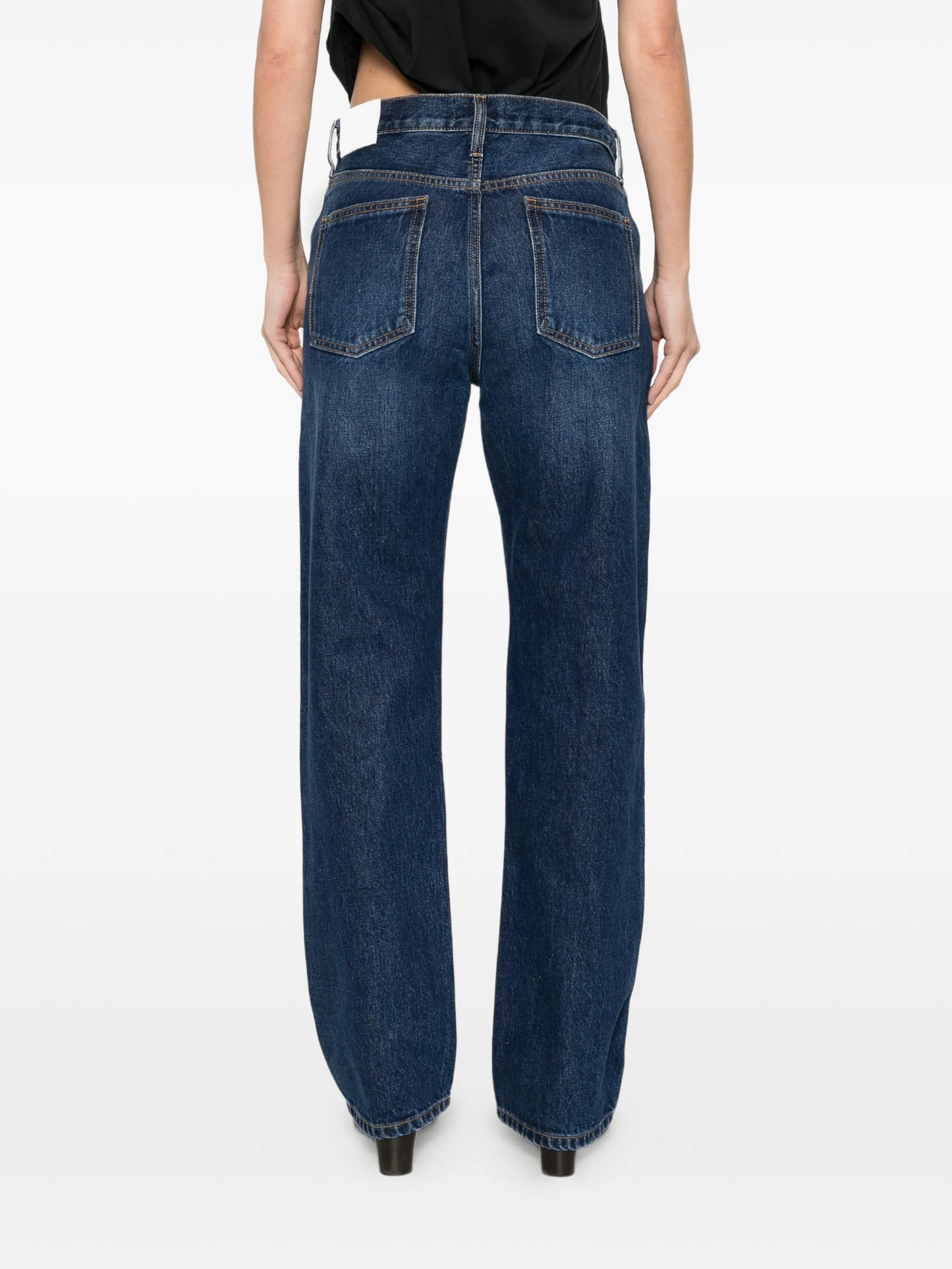 90s straight-leg jeans