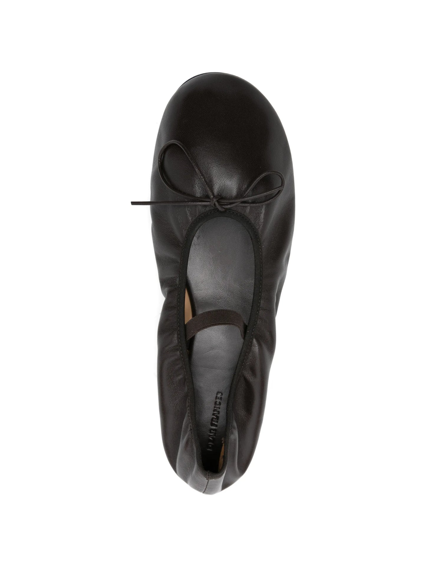 Balla bow leather ballet flats
