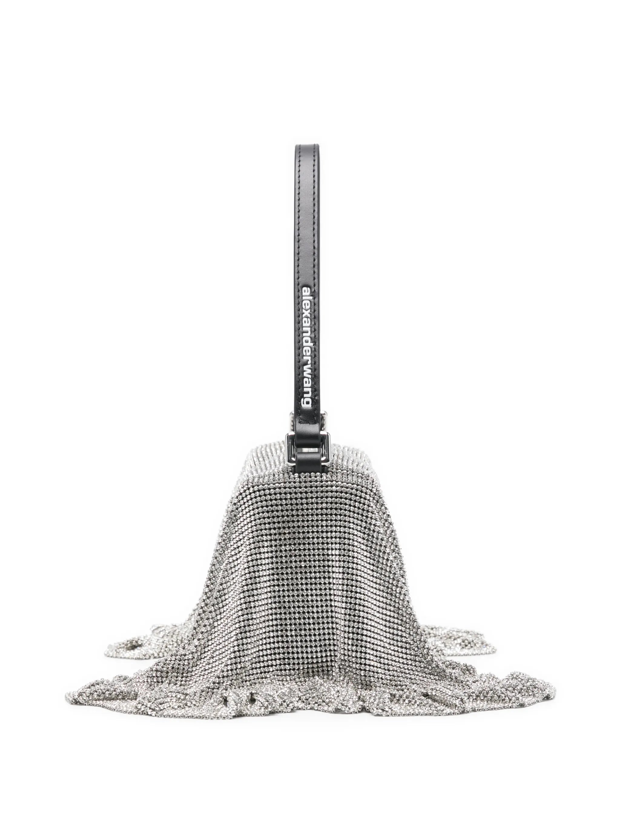 Divina Pochette Crystal Mesh