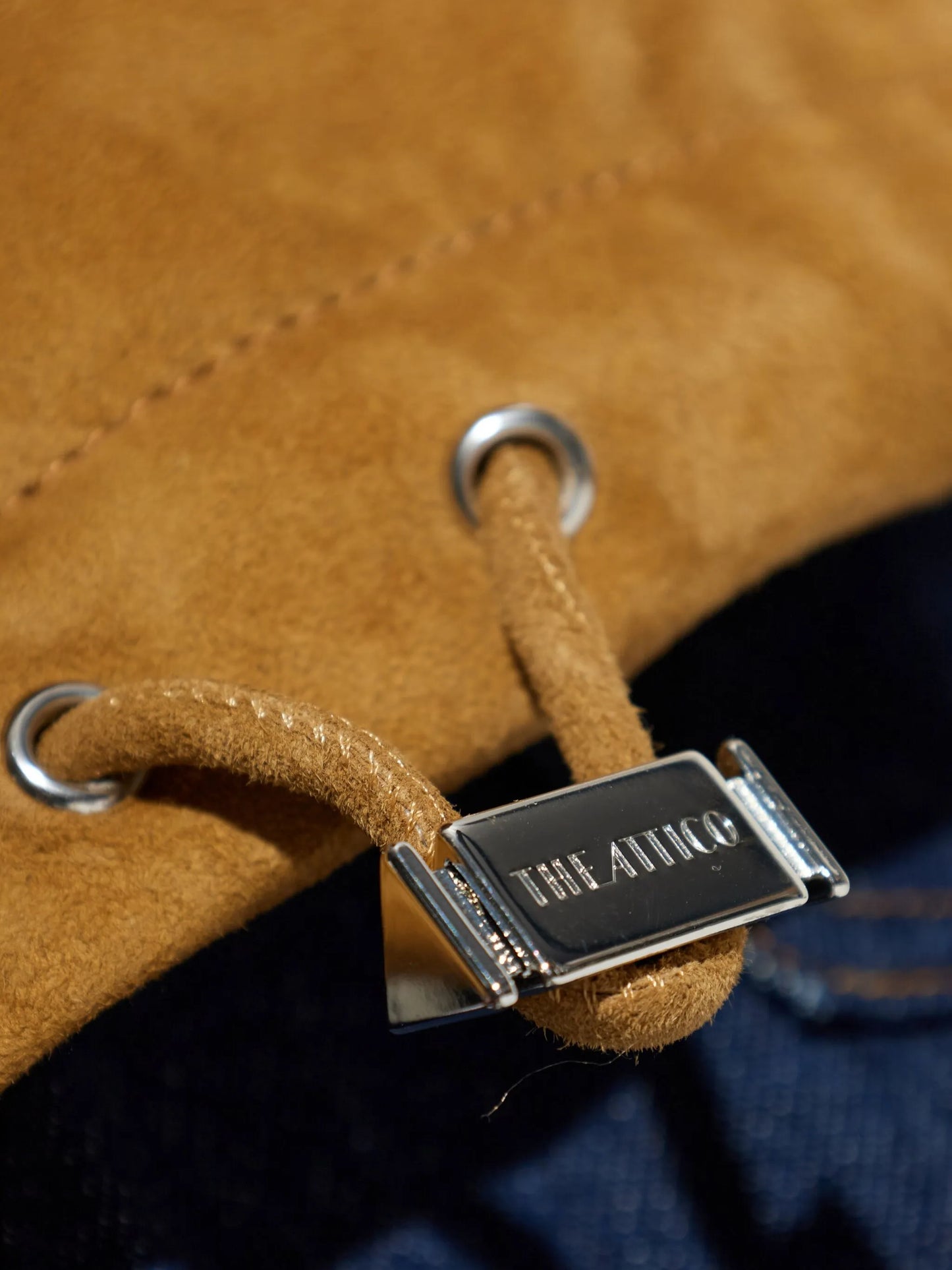 cuffed-sleeves suede jacket