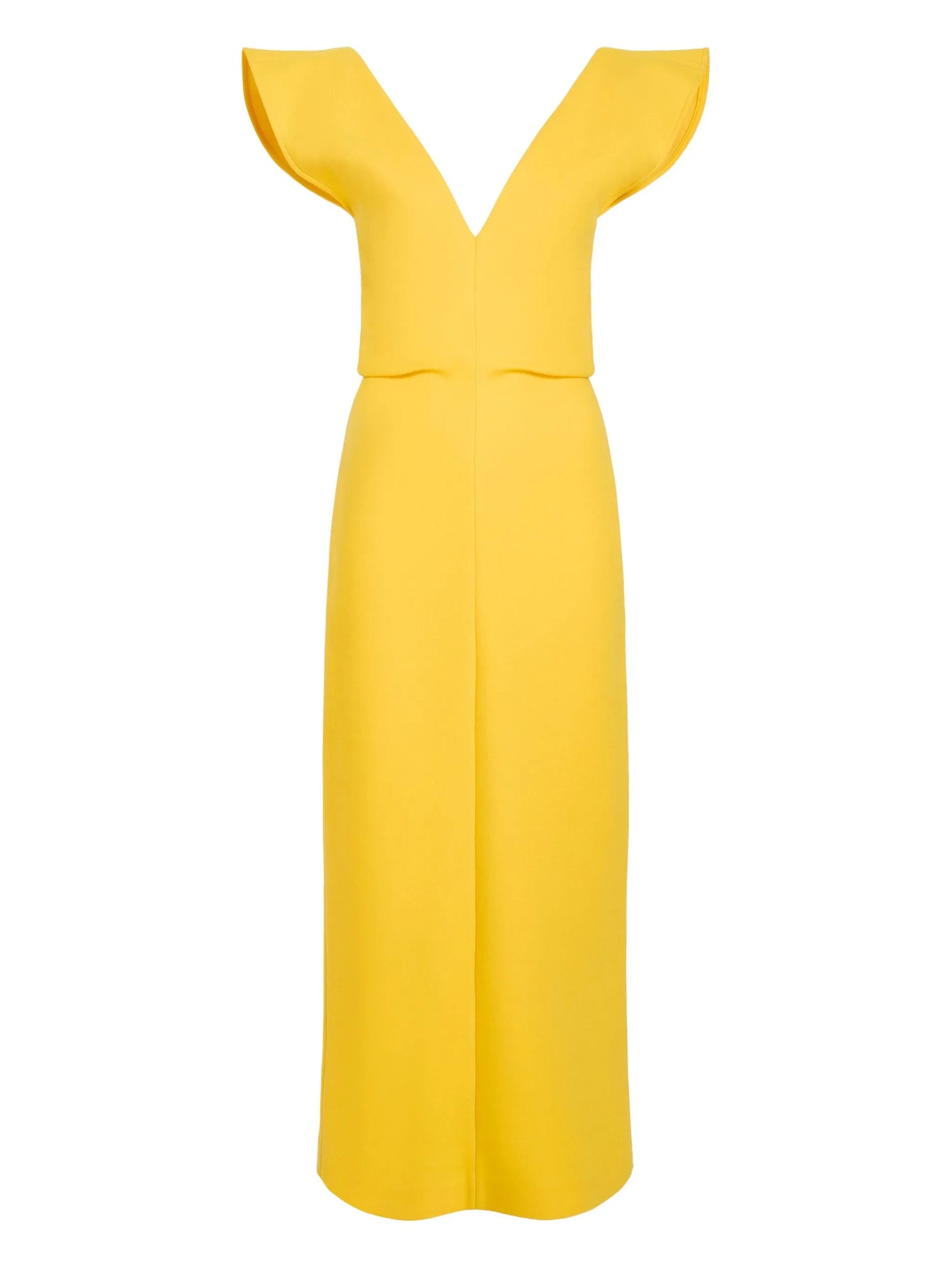 Mariam V-neck midi dress