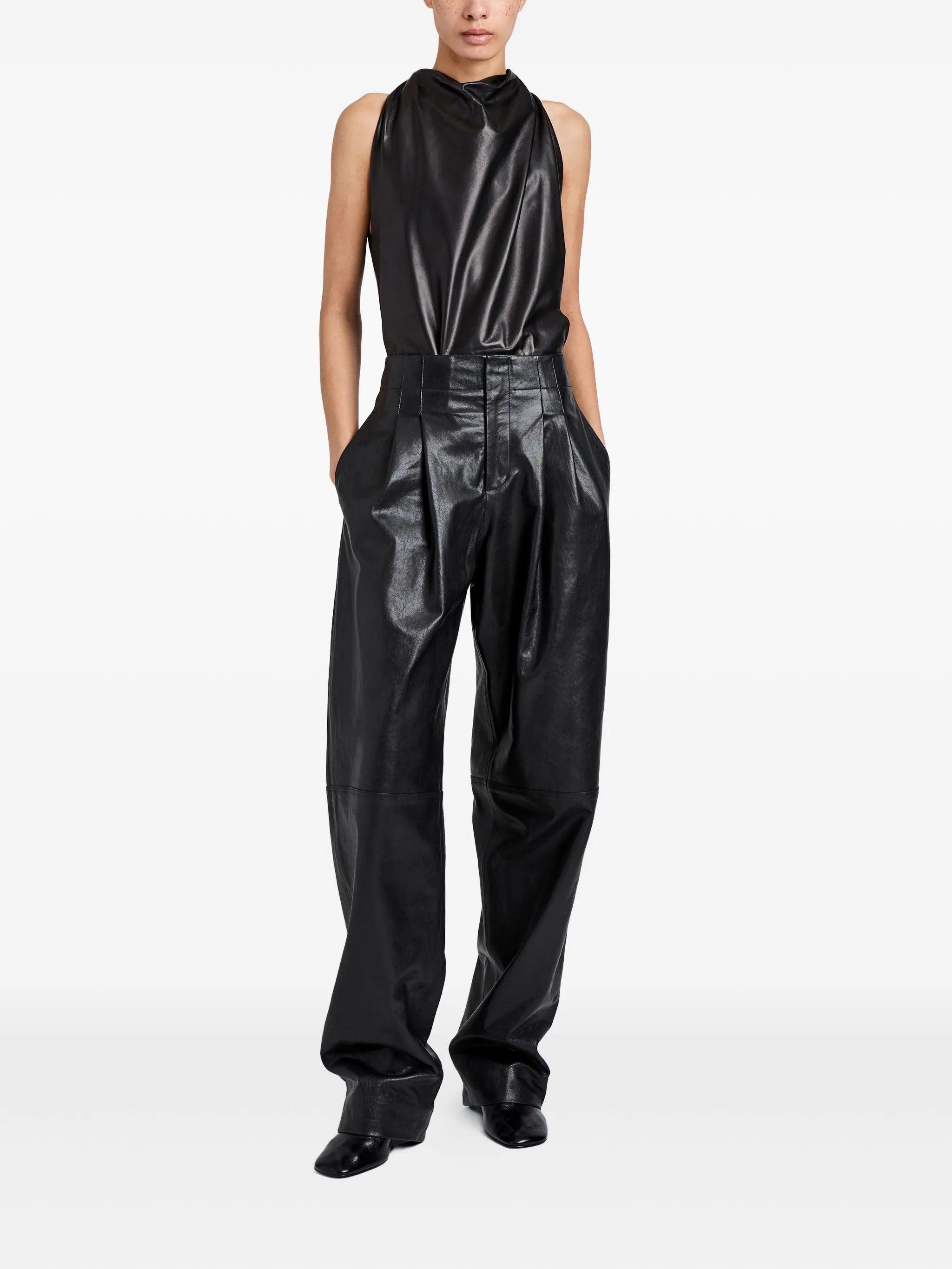 Iza draped top