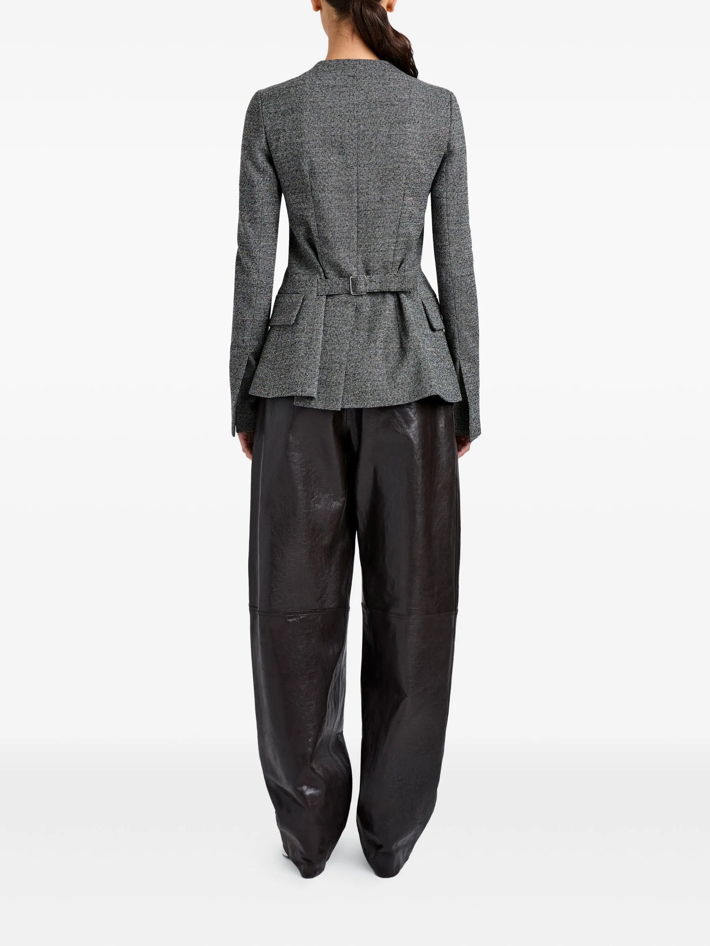 Annemarie button-fastening jacket