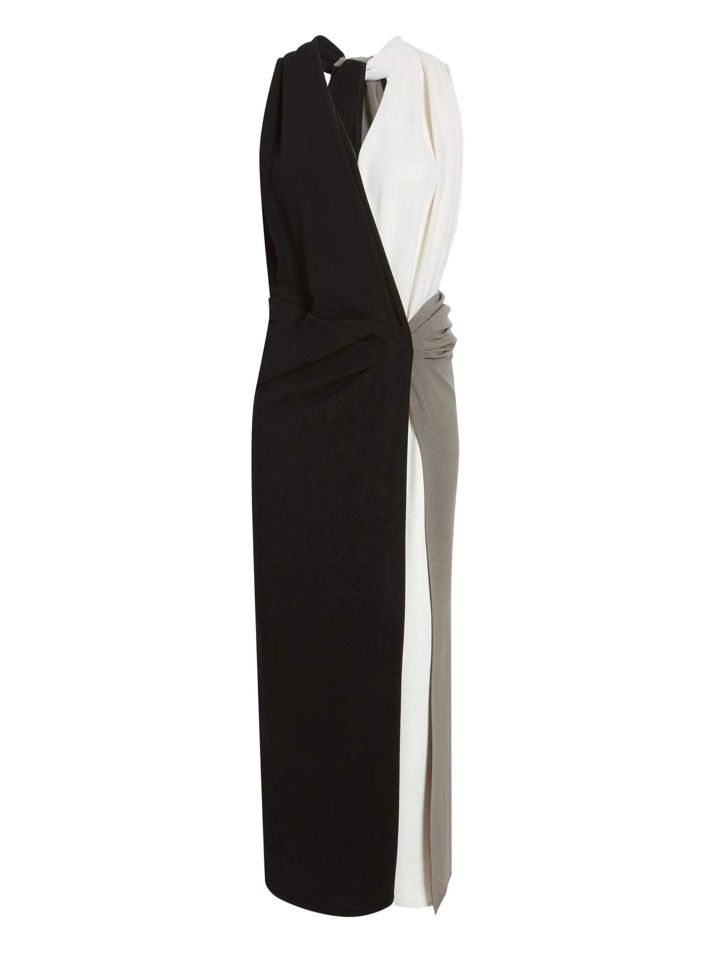 Elsa knotted midi dress