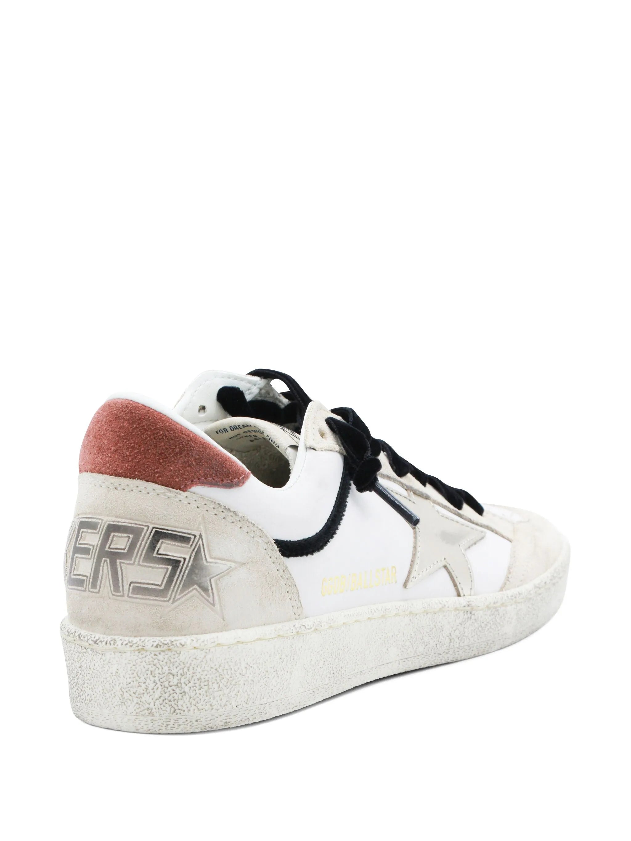star-detail leather sneakers