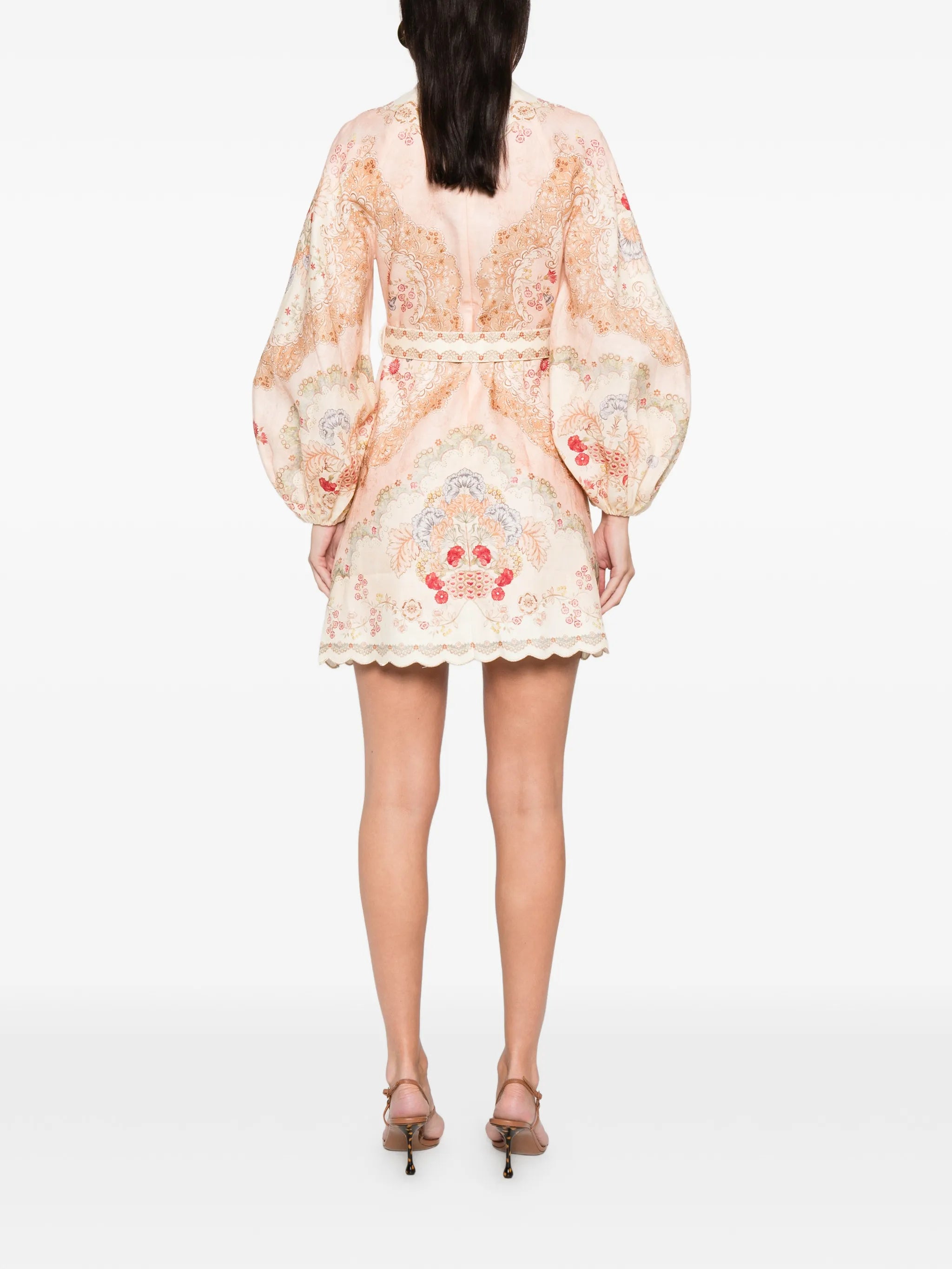 Daylight floral-print mini dress