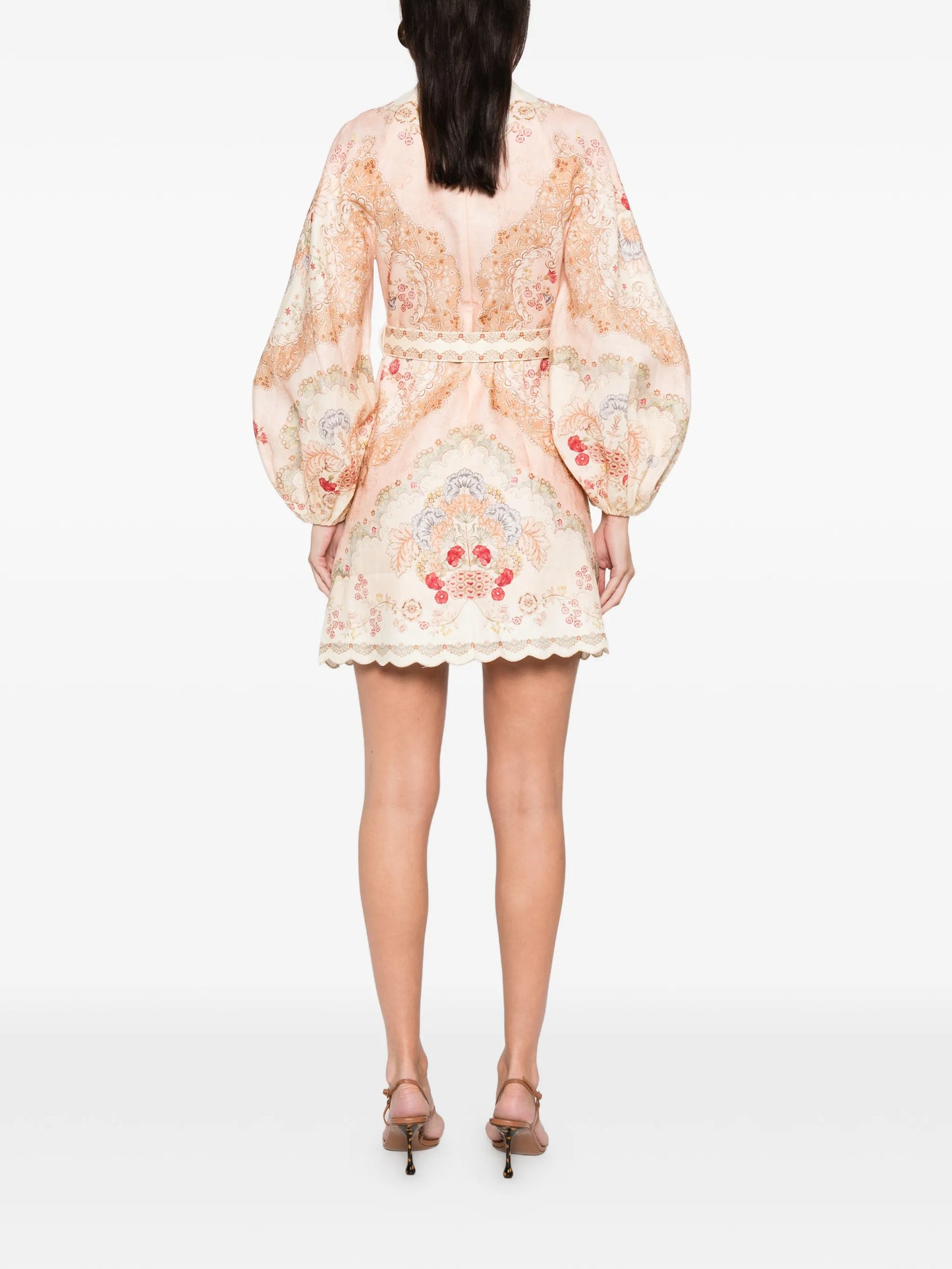 Daylight floral-print mini dress