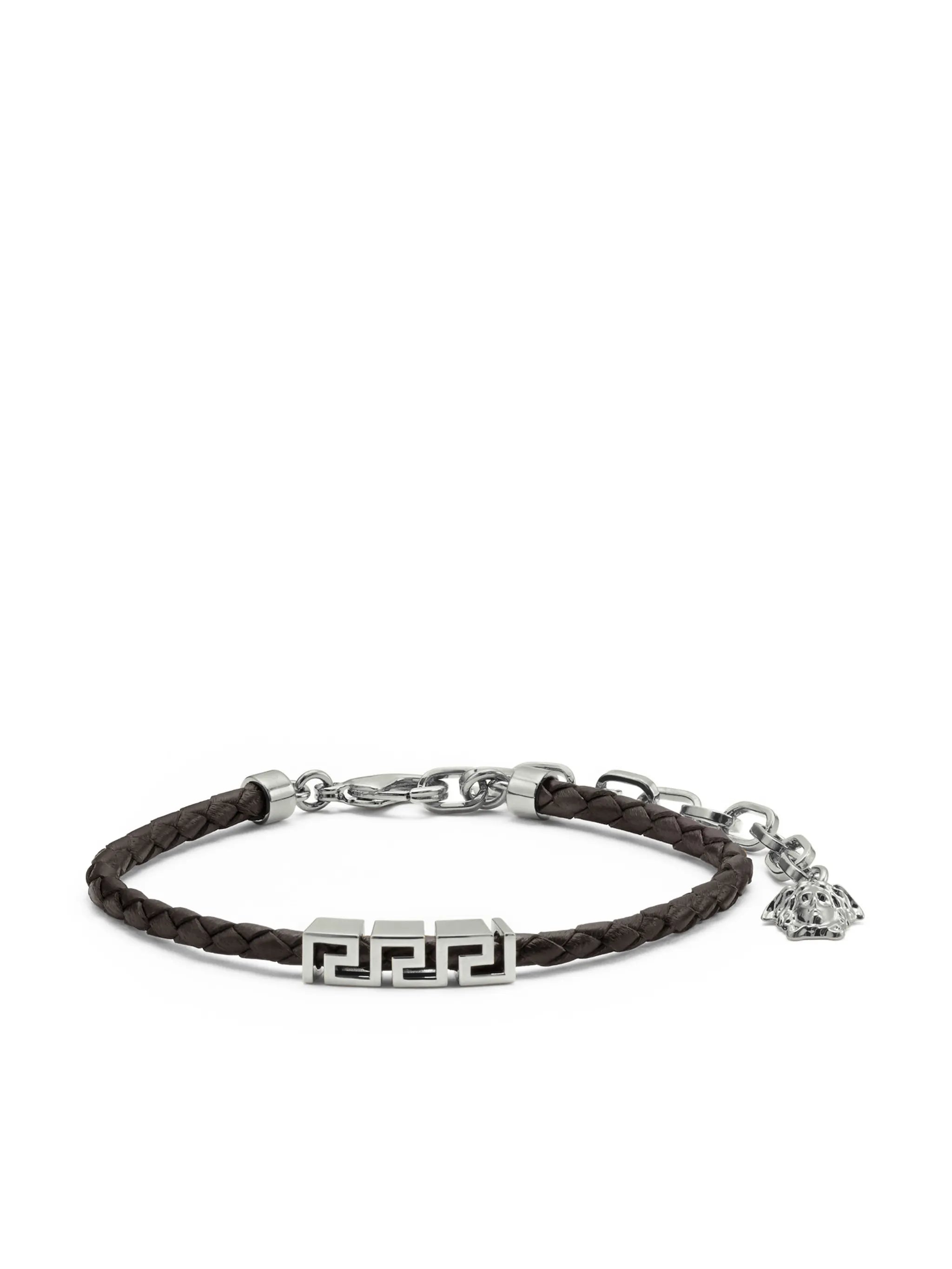 Greca leather  bracelet