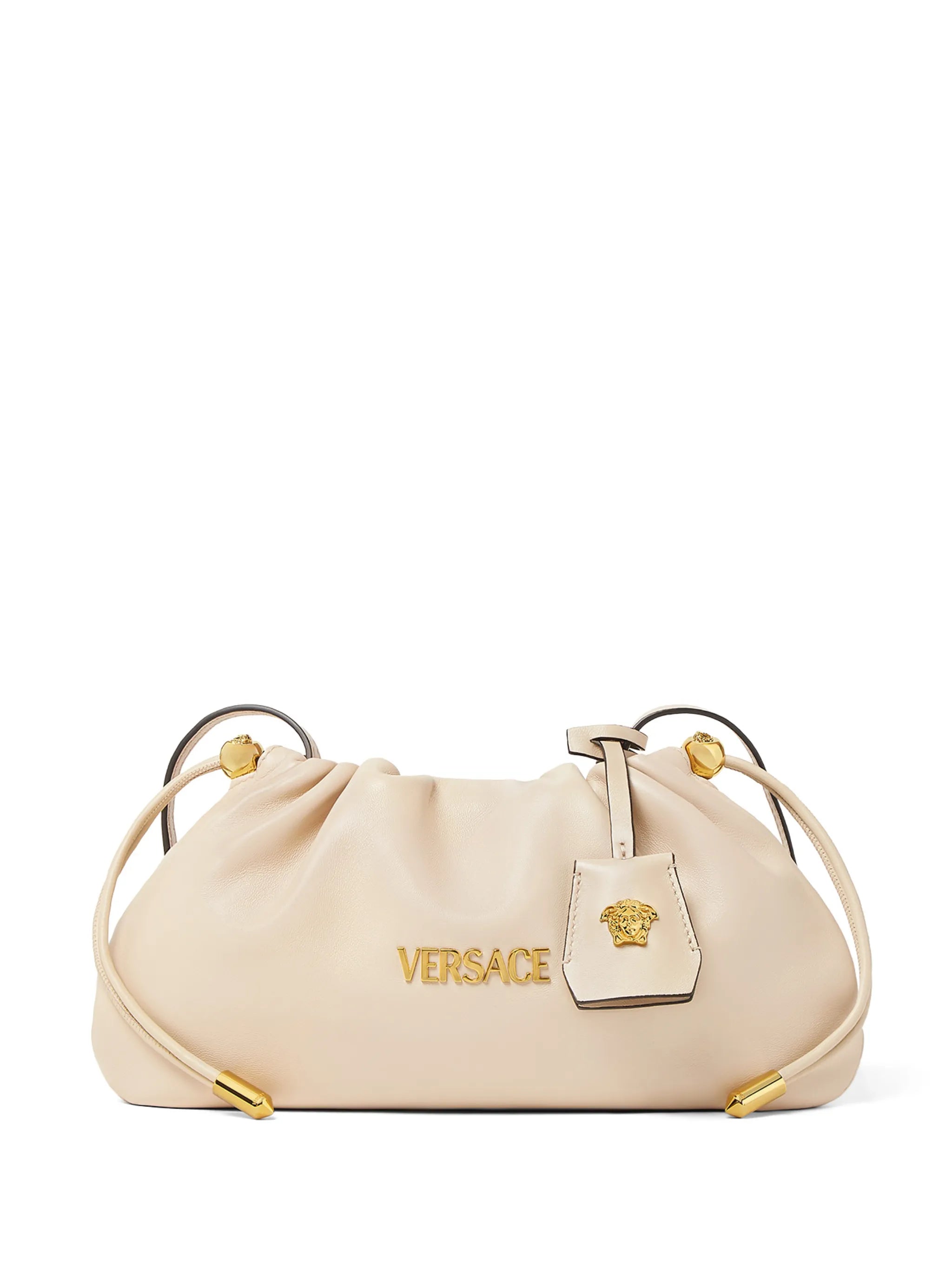 mini Tag logo clutch bag