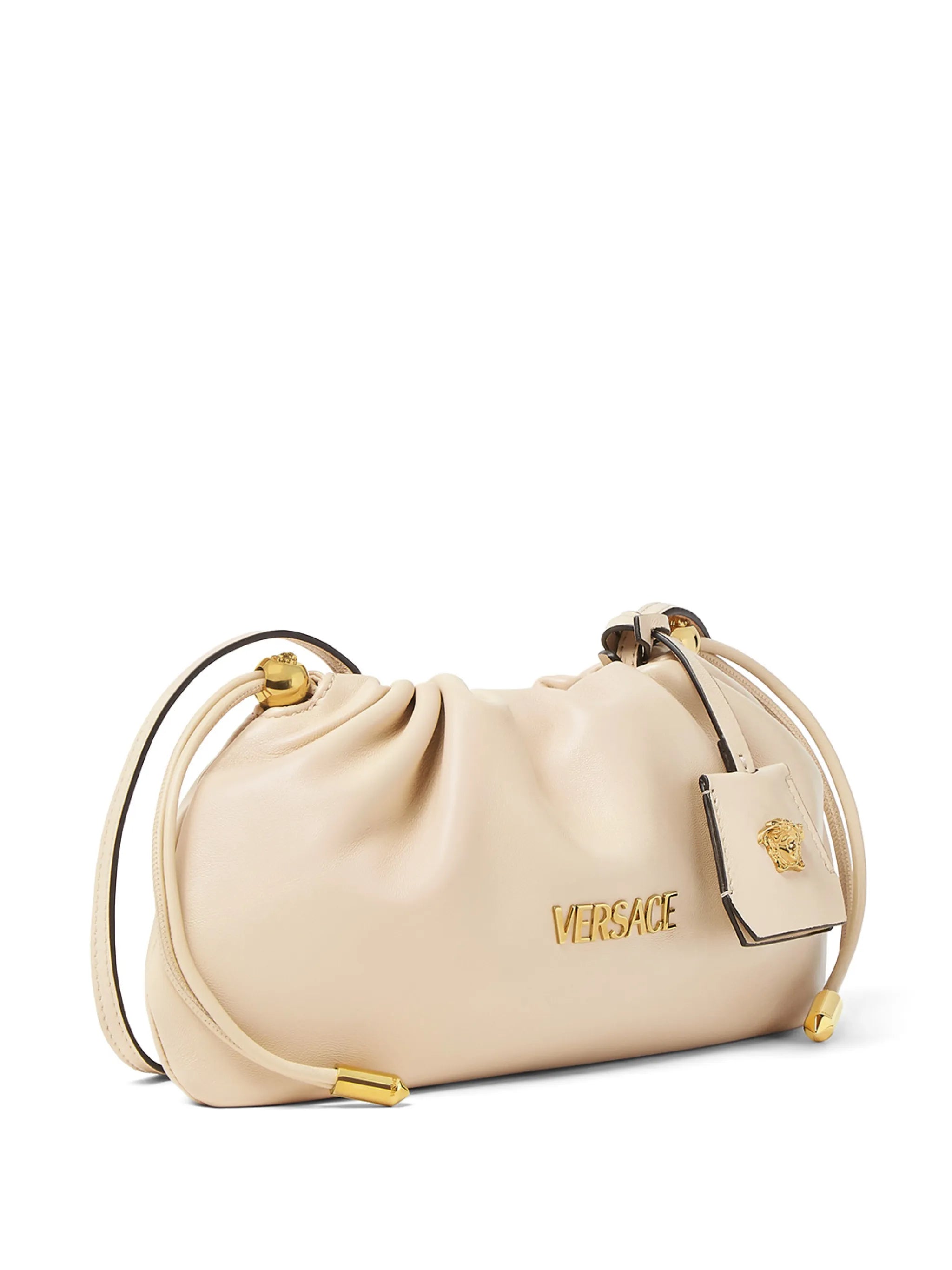 mini Tag logo clutch bag