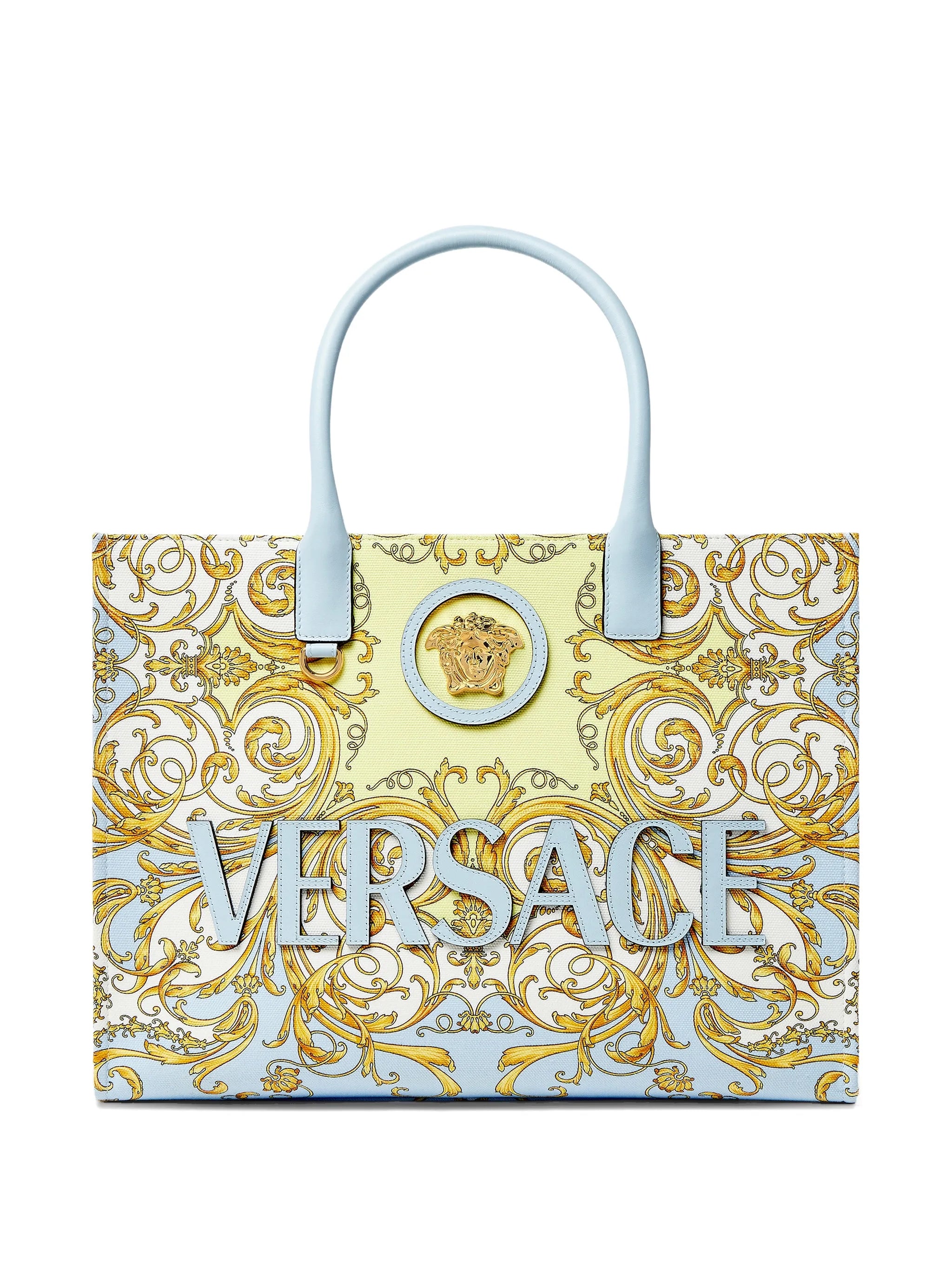 large La Medusa printed tote bag