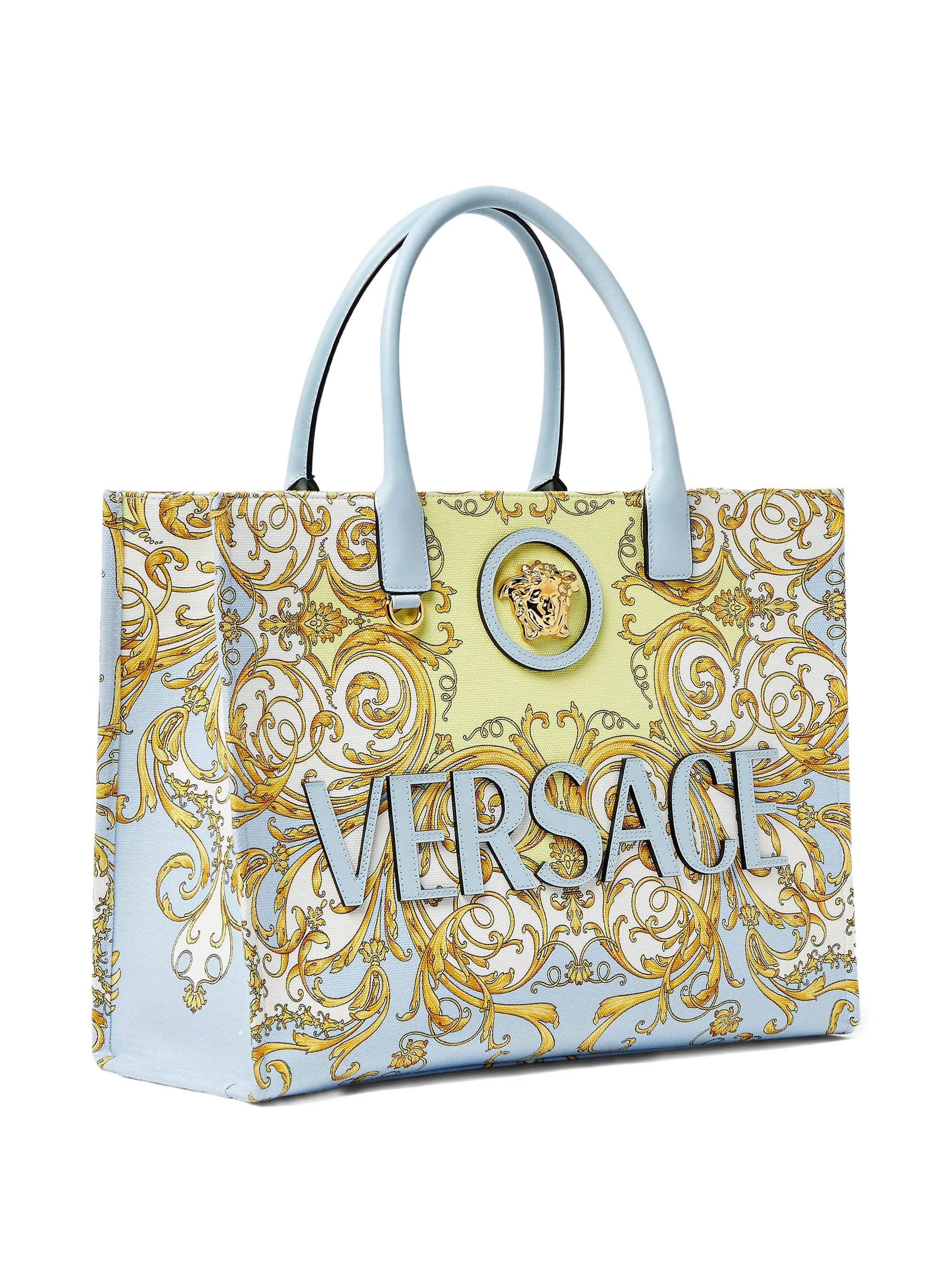 large La Medusa printed tote bag