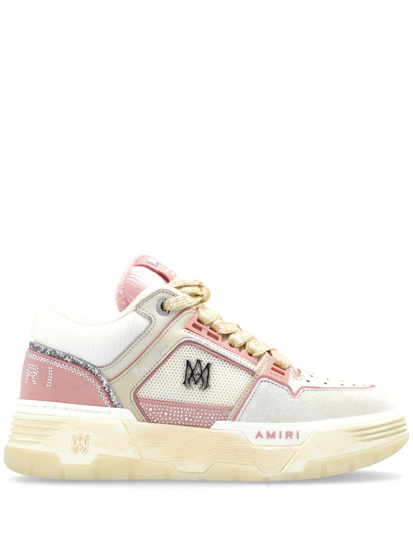 glitter-embellished sneakers