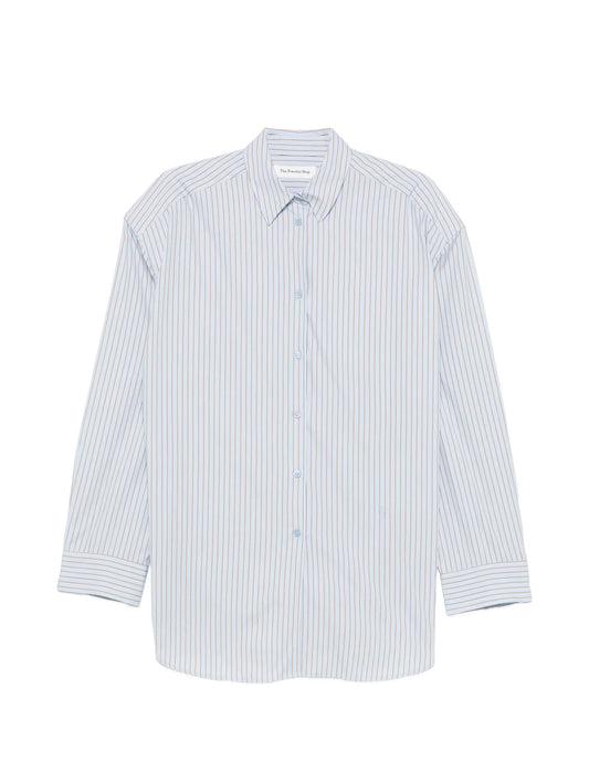 Oana striped-pattern shirt