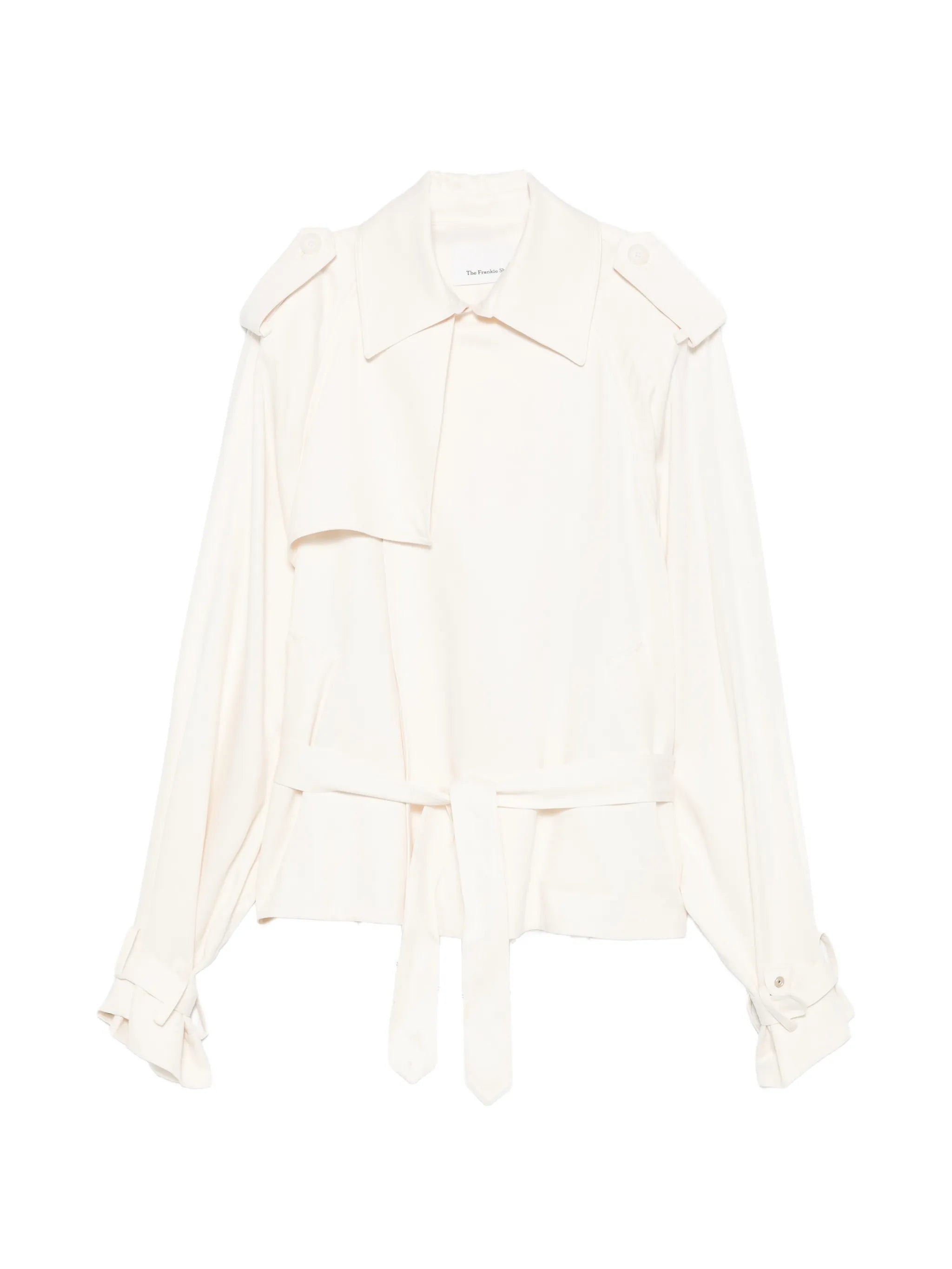 Elva belted trench coat