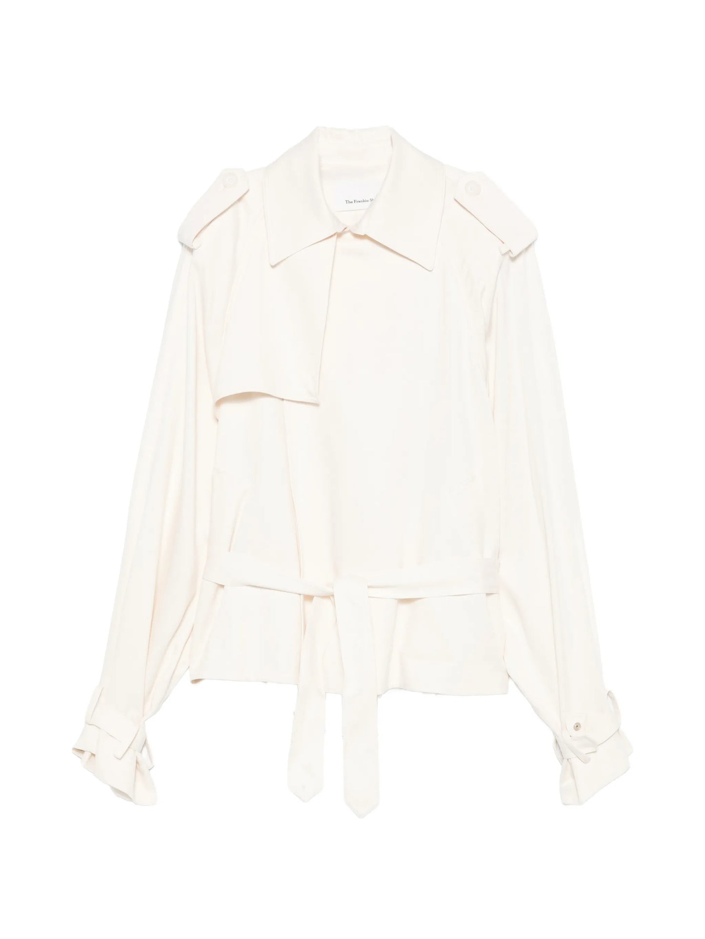 Elva belted trench coat