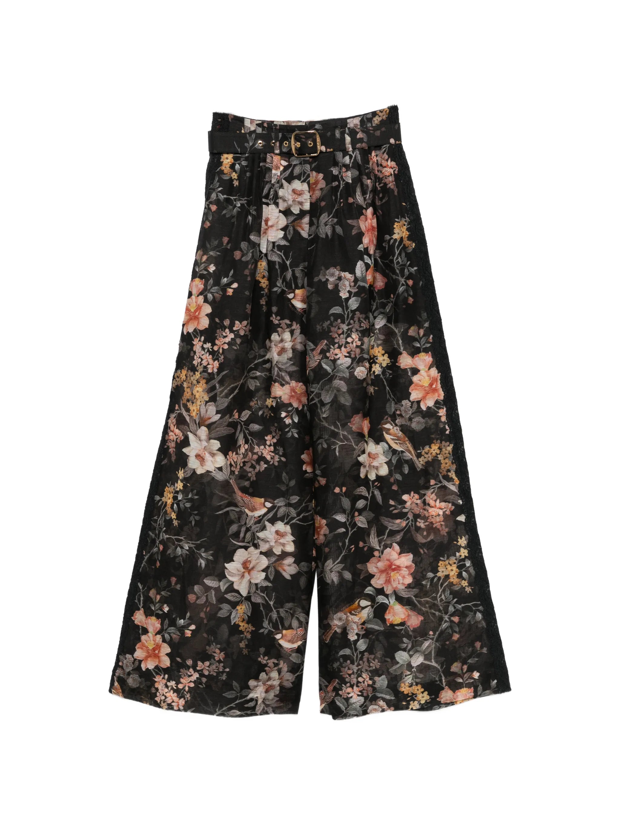Carousel floral-print palazzo pants