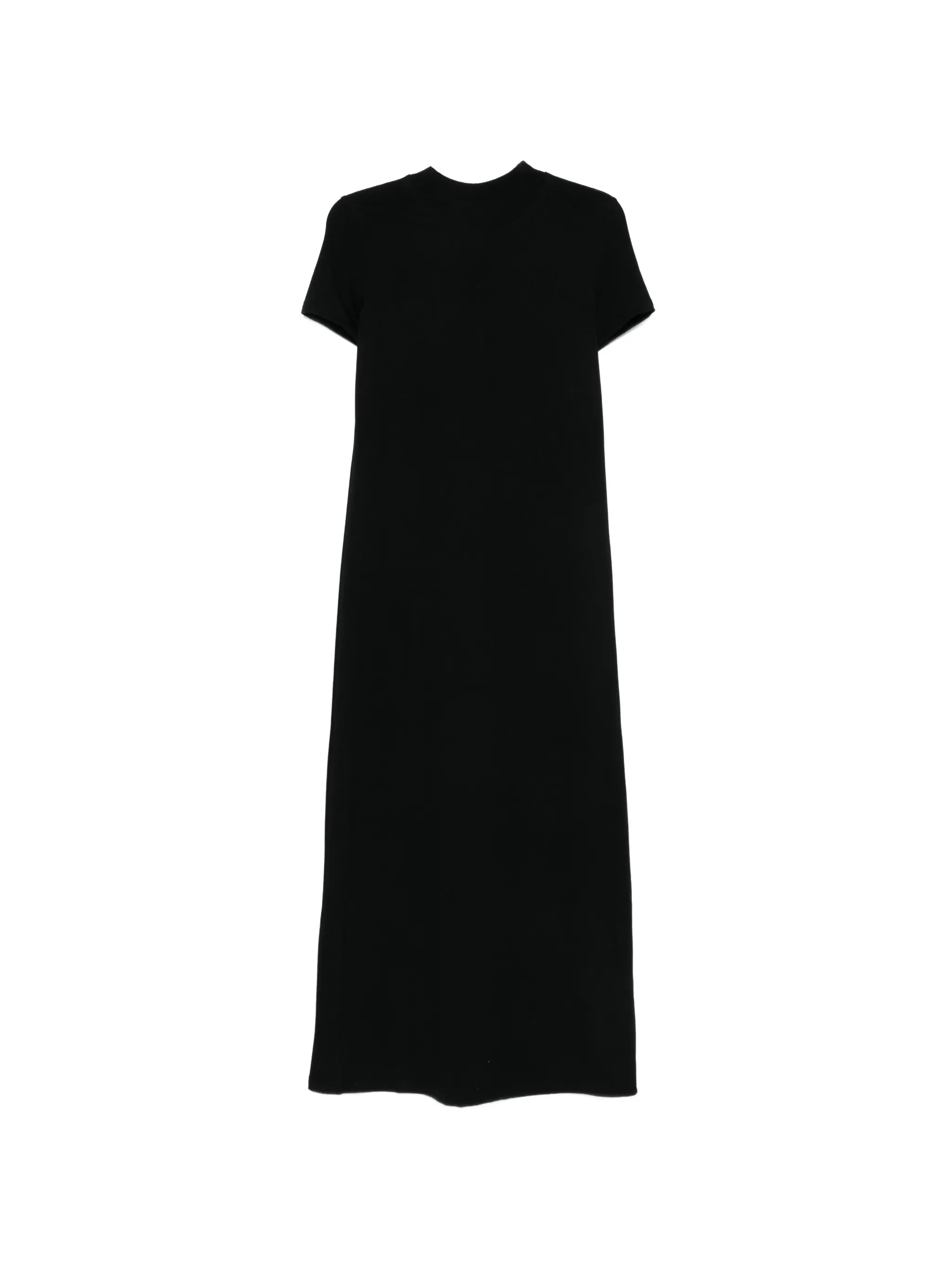 shor-sleeves midi dress