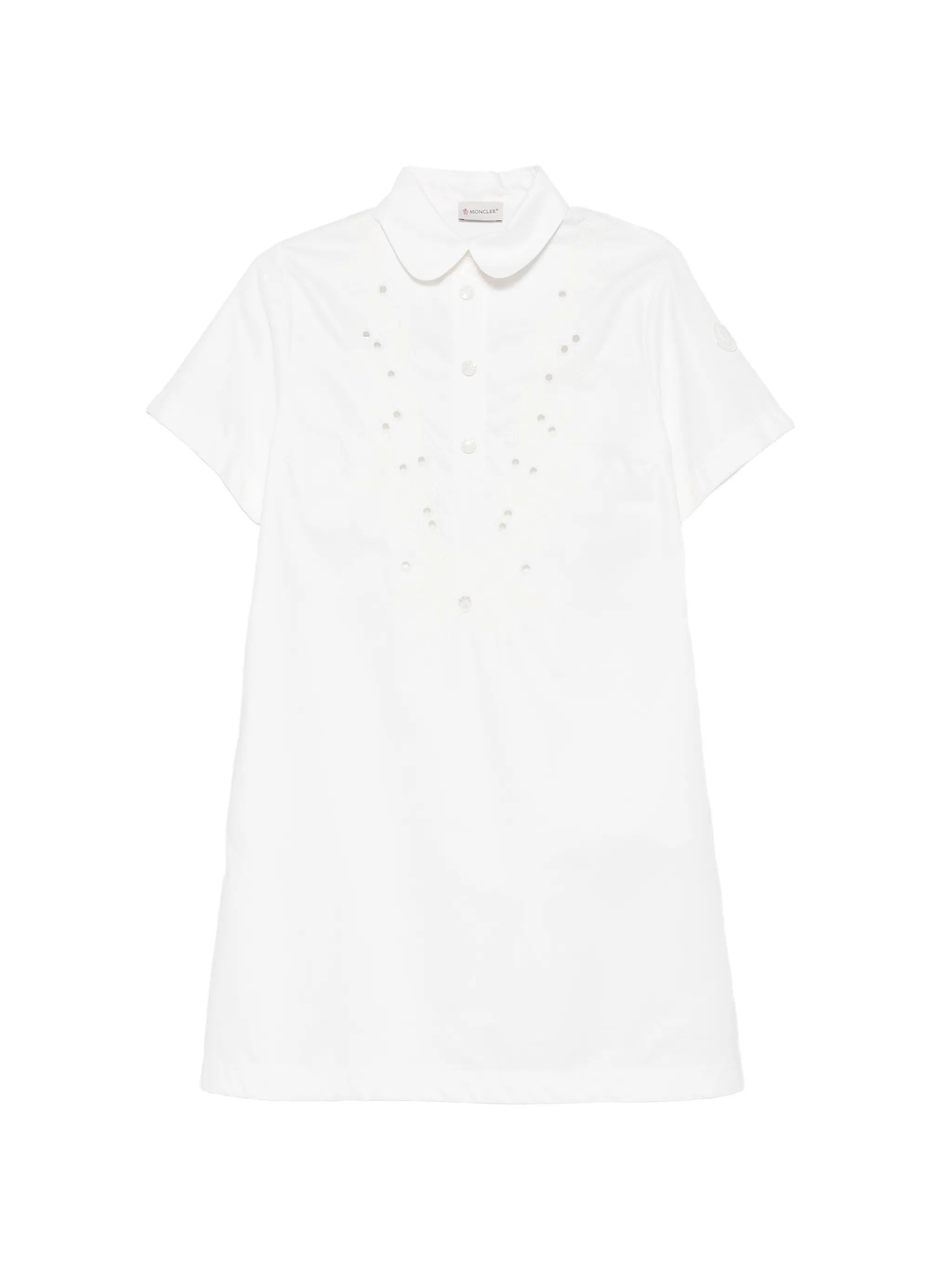 short-sleeves mini dress