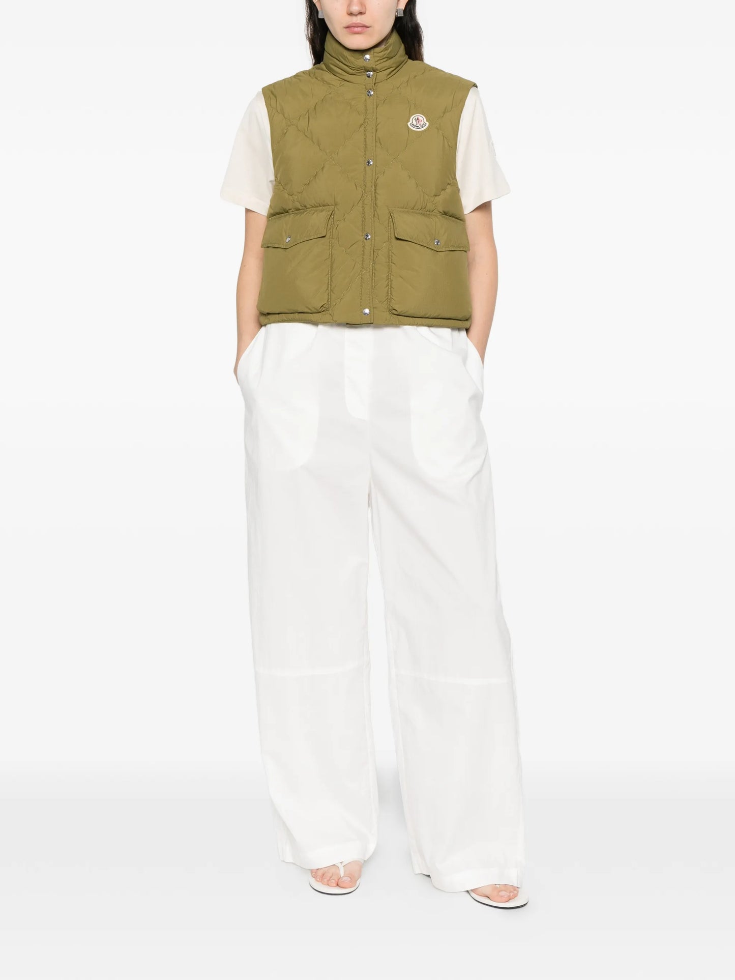 Biois quilted pocket gilet