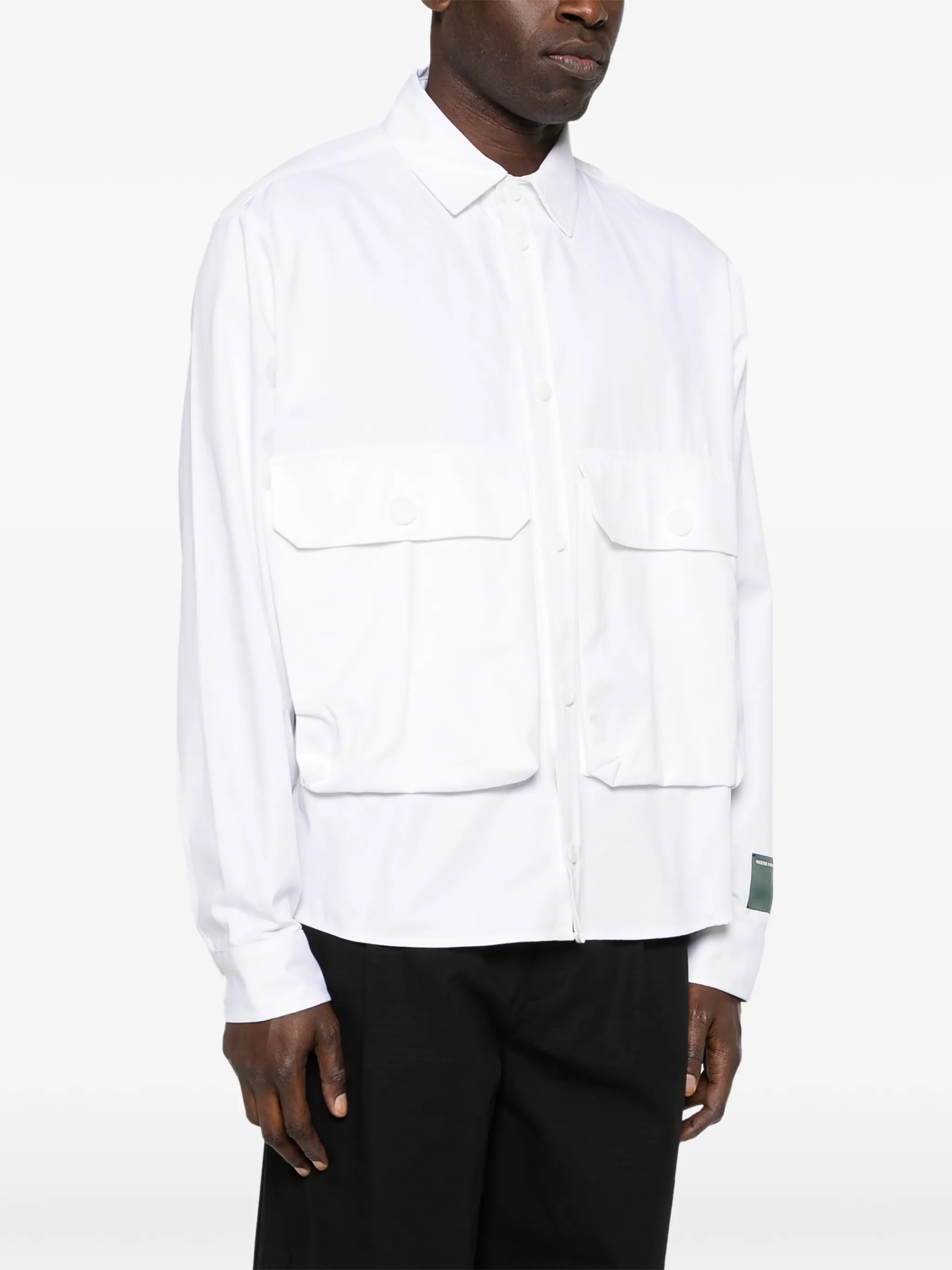 cargo button cotton shirt