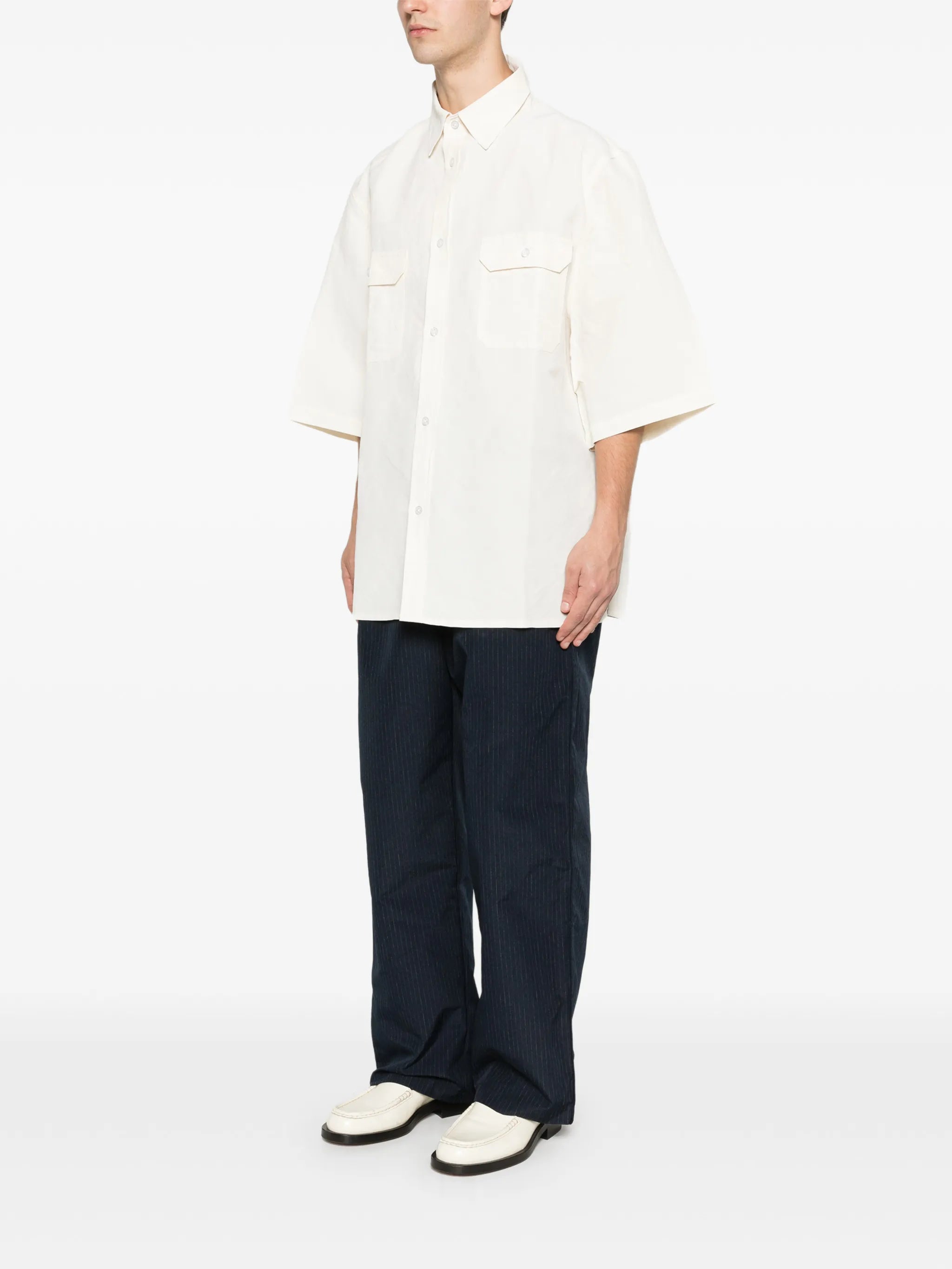 flap pockets shirt