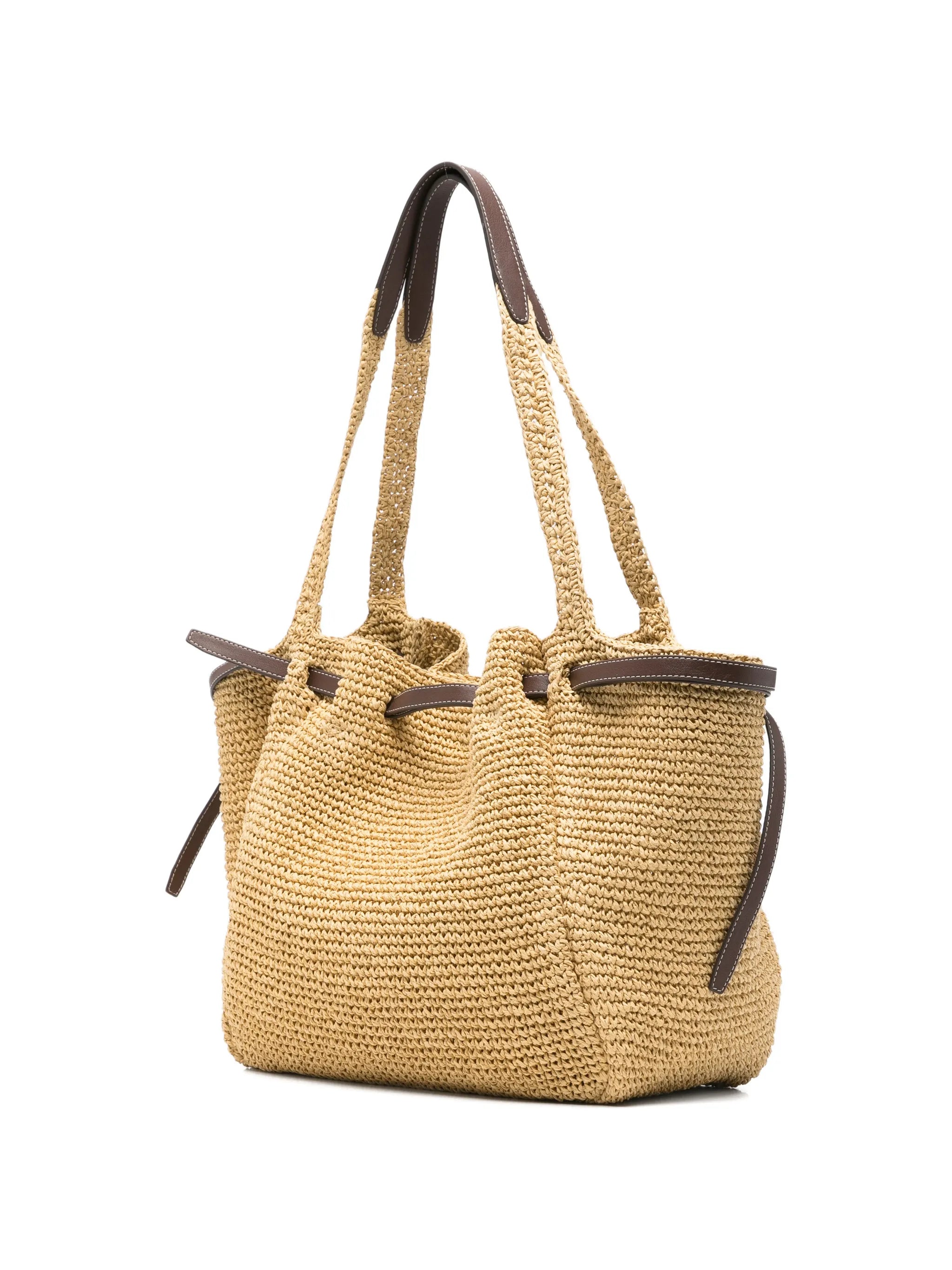 Romy straw tote bag